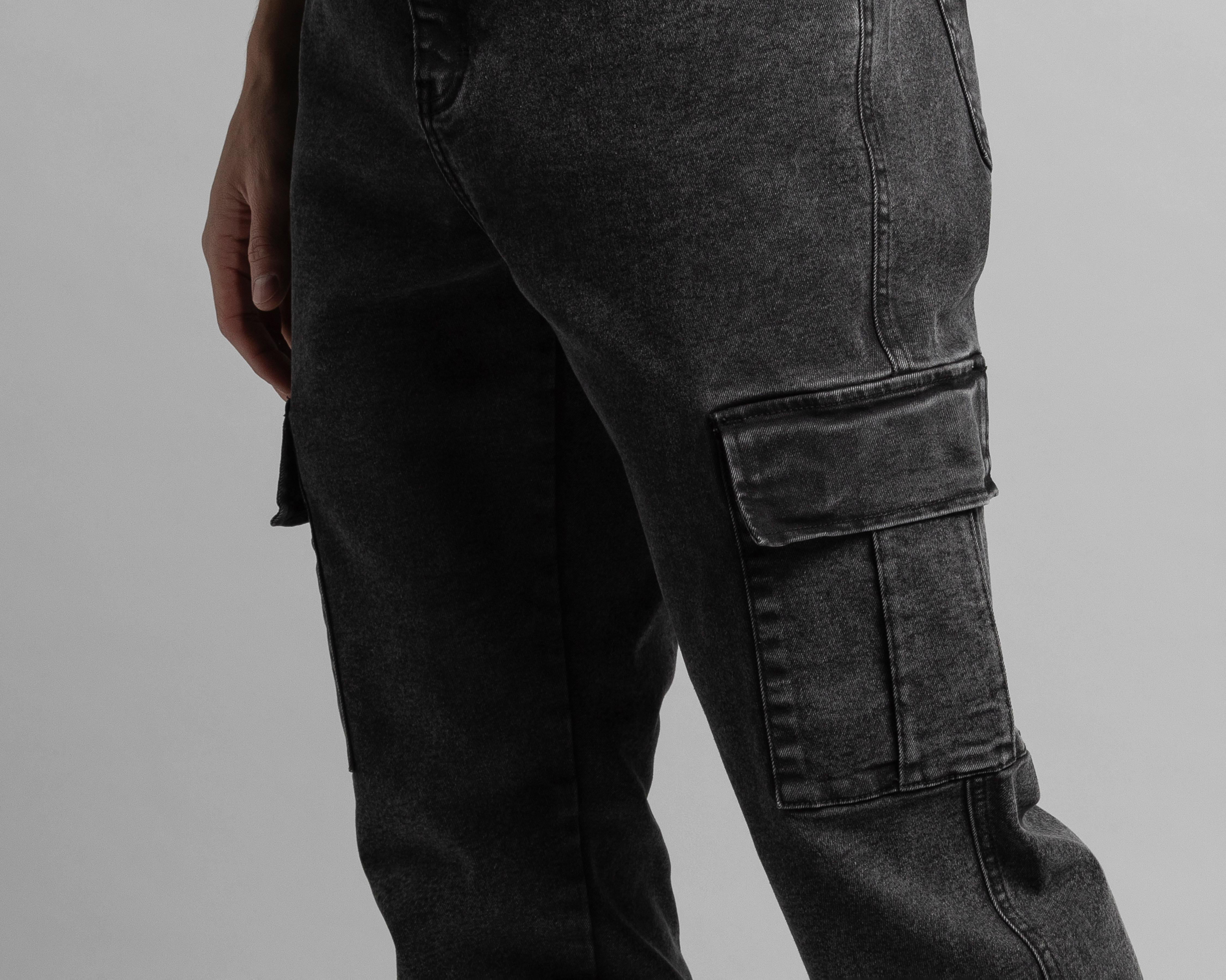 Foto 5 pulgar | Jeans Cargo Strona para Hombre