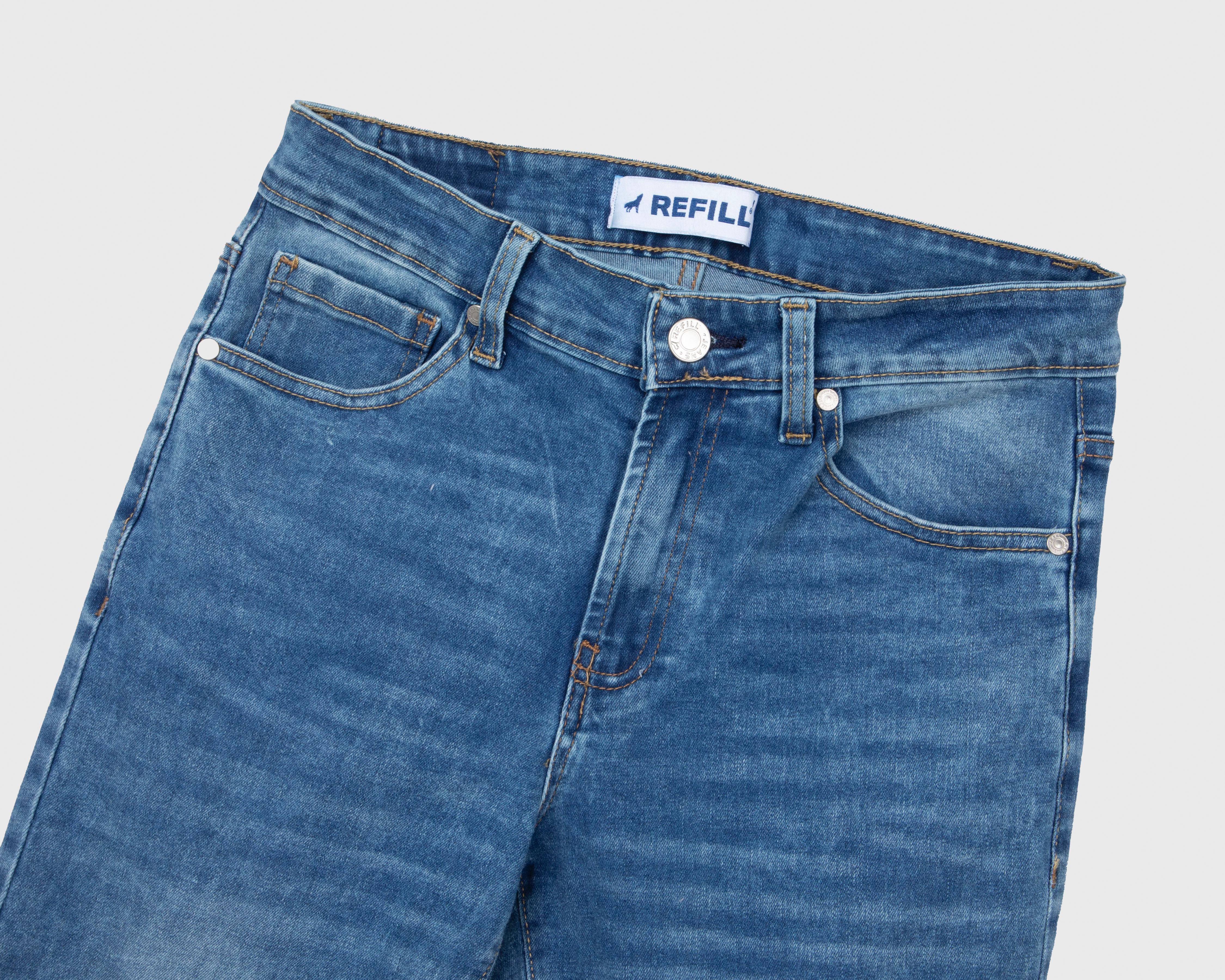 Foto 4 pulgar | Jeans Slim Refill para Hombre