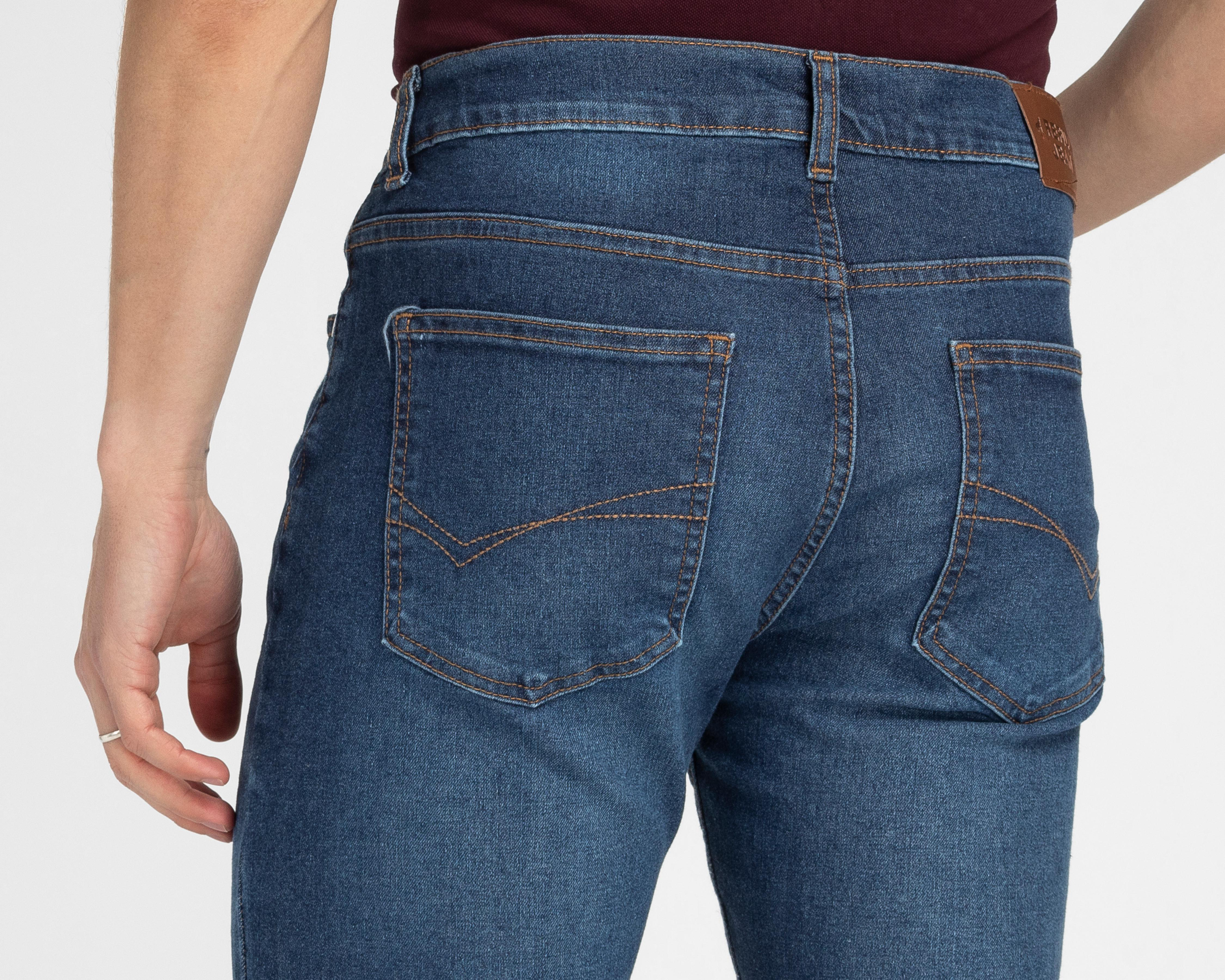 Foto 6 pulgar | Jeans Skinny Refill para Hombre