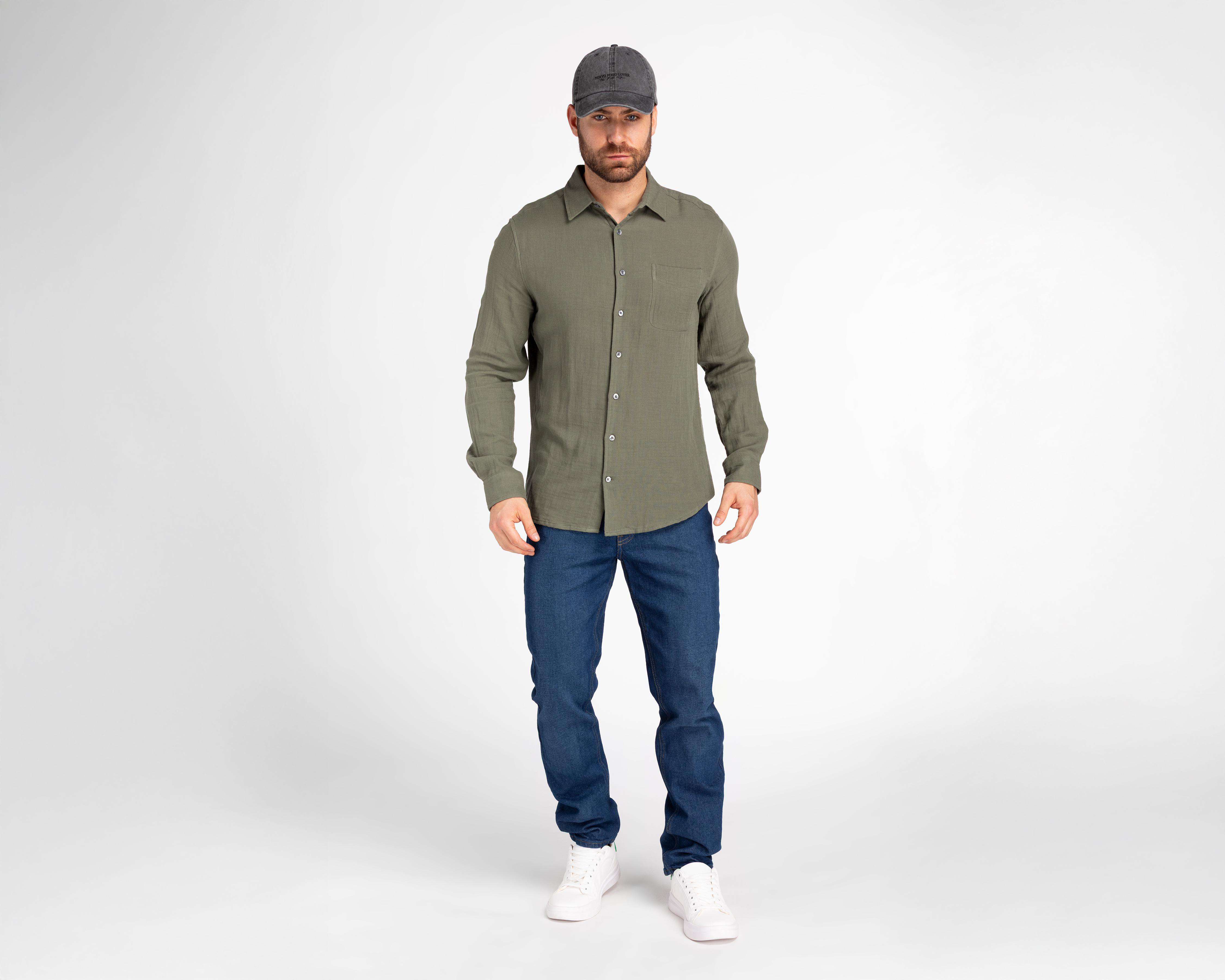 Foto 3 pulgar | Jeans Skinny Refill para Hombre