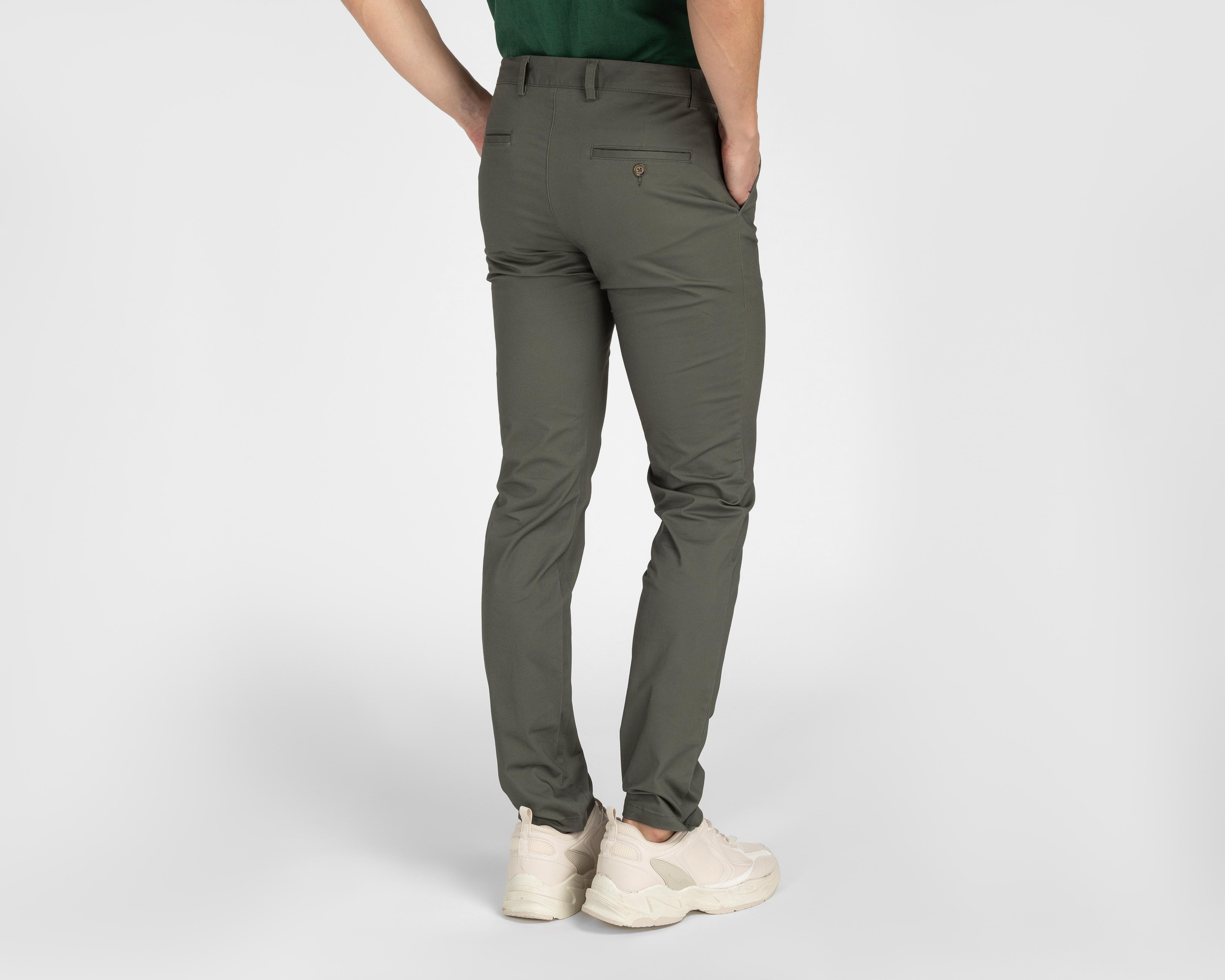 Foto 4 pulgar | Pantalón Chino Porto Sur Gris para Hombre