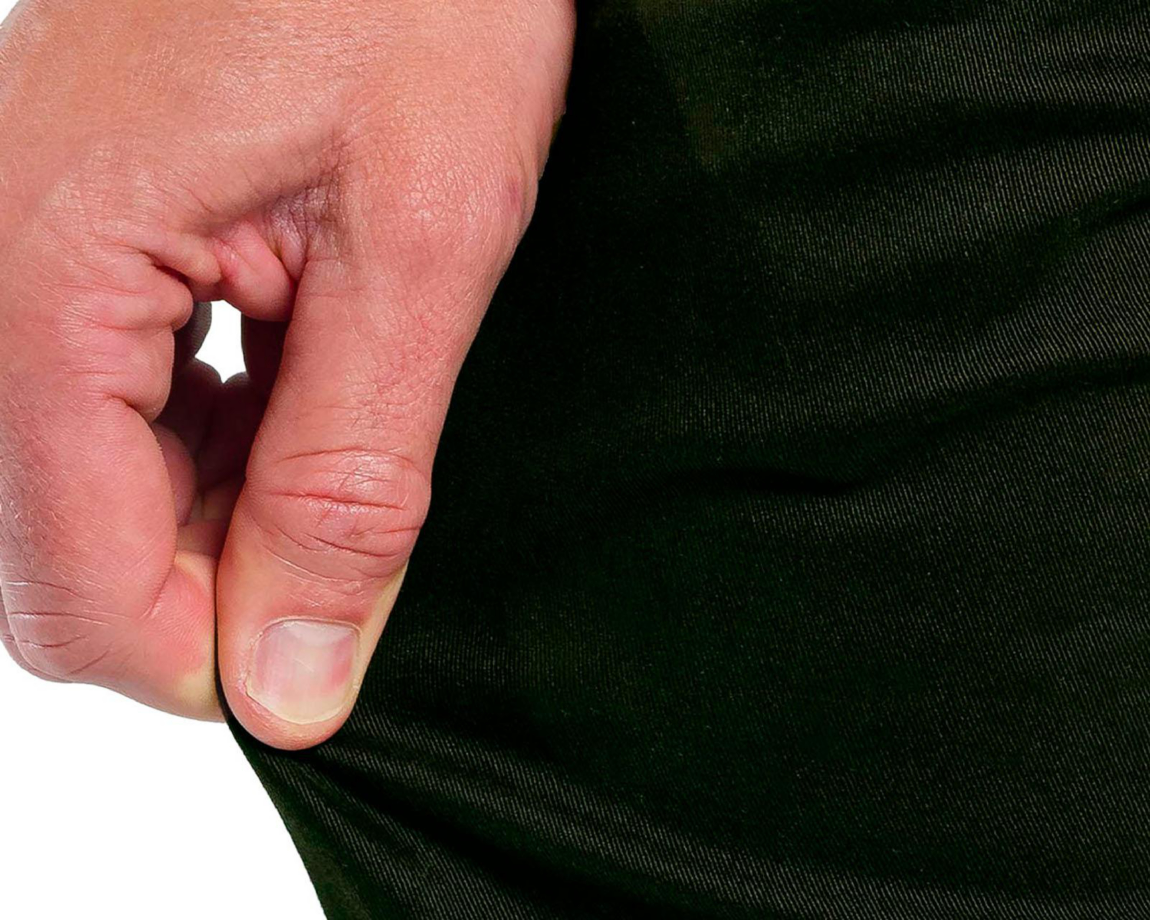 Foto 5 pulgar | Pantalón de Gabardina Oggi Verde para Hombre