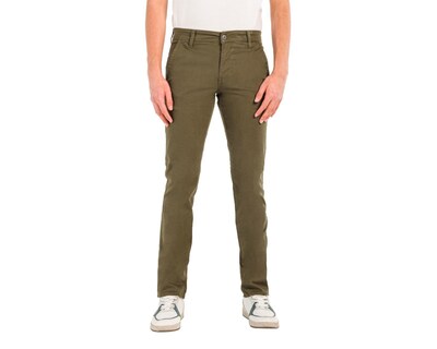 Foto 1 | Pantalón Chino Oggi Verde Olivo para Hombre