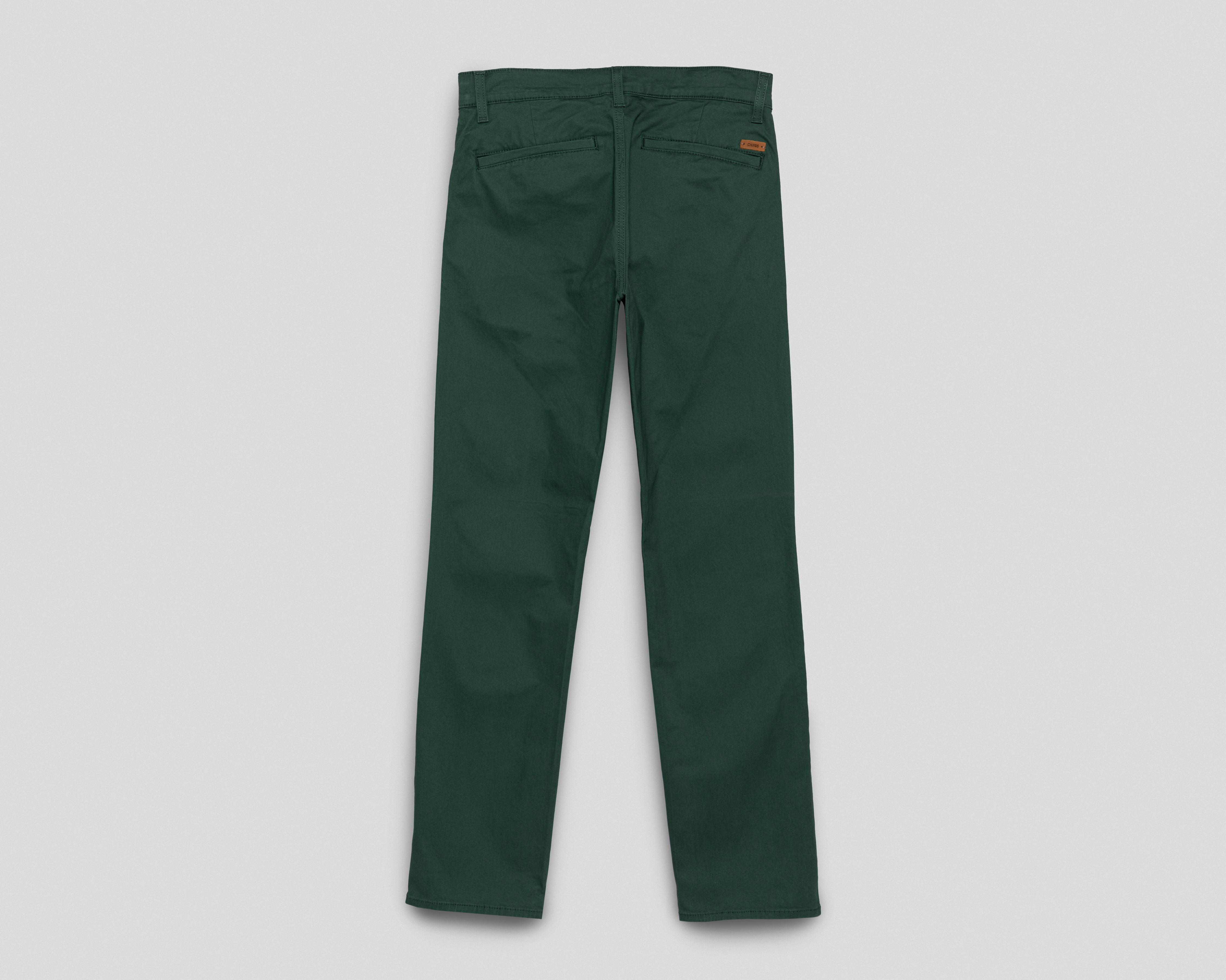 Foto 3 pulgar | Pantalón Chino Oggi Verde para Hombre