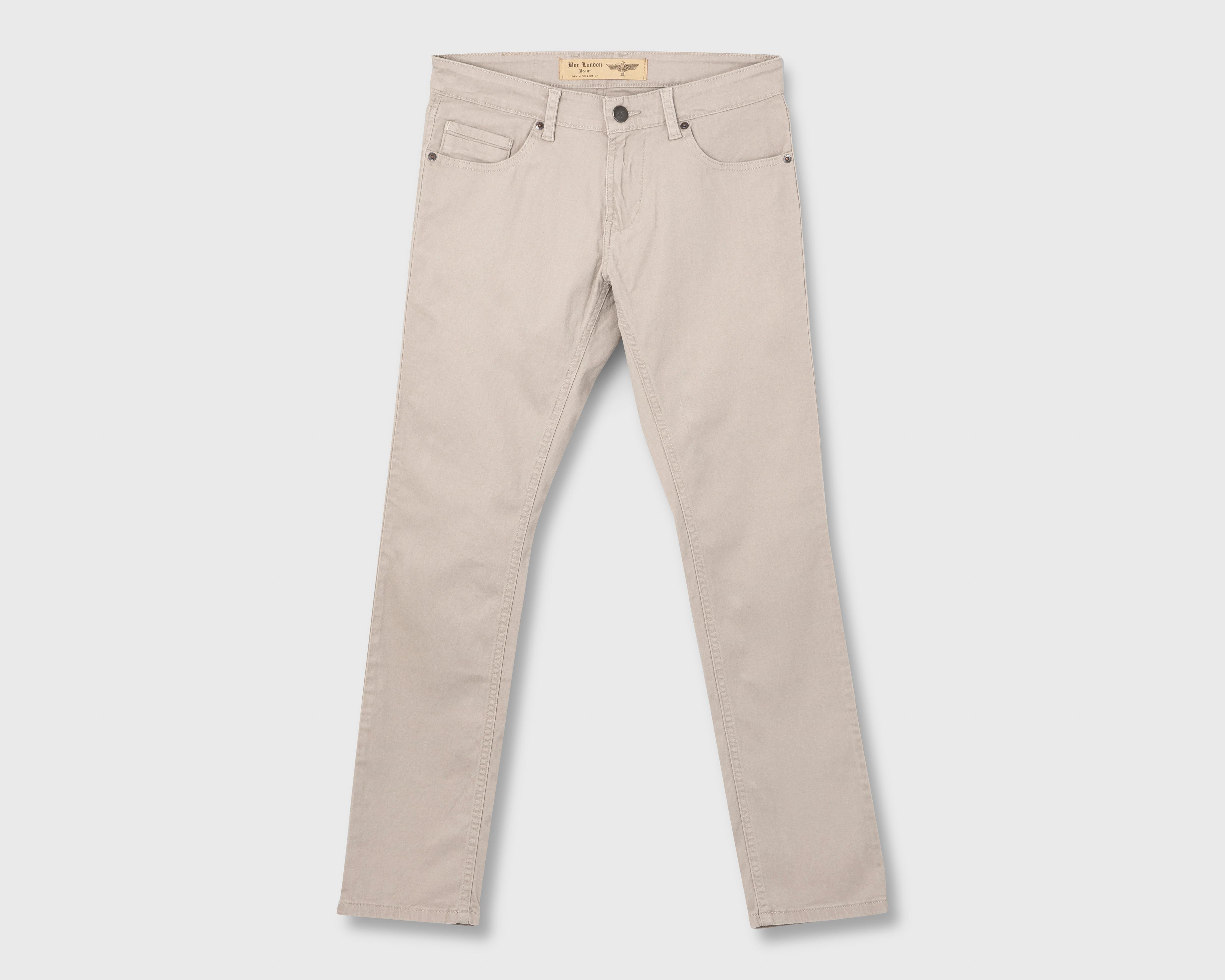 Pantalón Chino Boy London Gris para Hombre