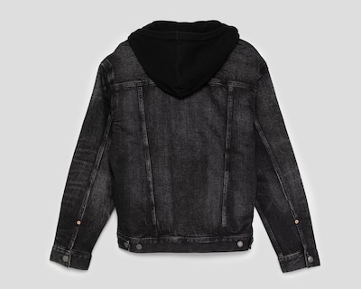 Foto 2 | Chamarra American Eagle Trucker de Mezclilla