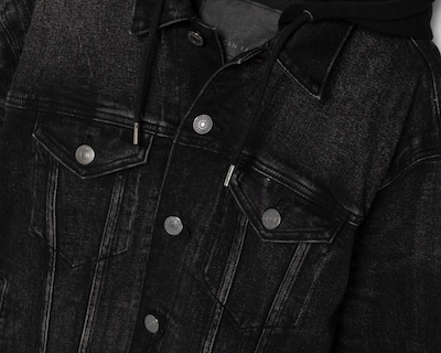Foto 3 | Chamarra American Eagle Trucker de Mezclilla