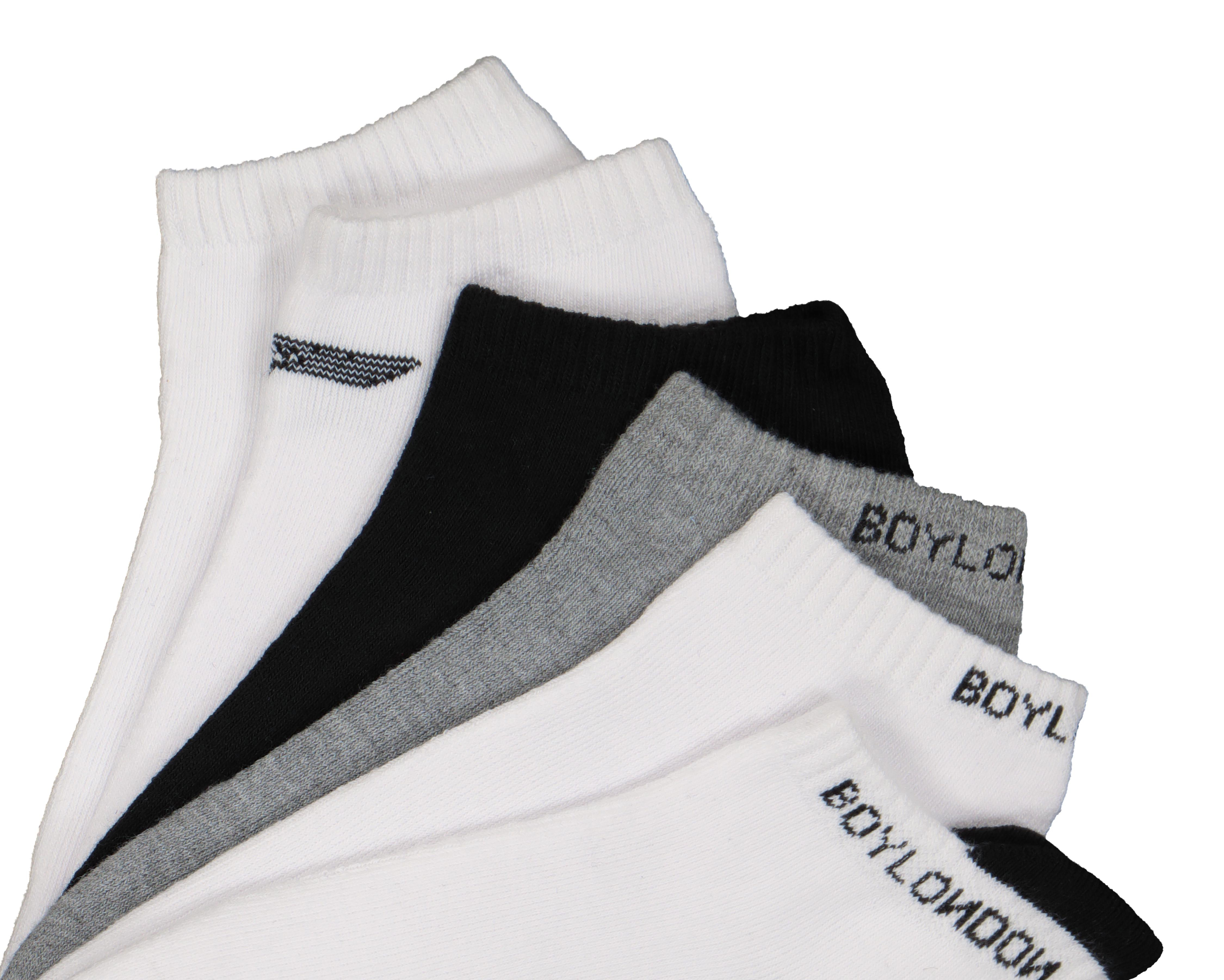 Foto 2 | Calcetas Cortas Boy London para Hombre 6 Pares