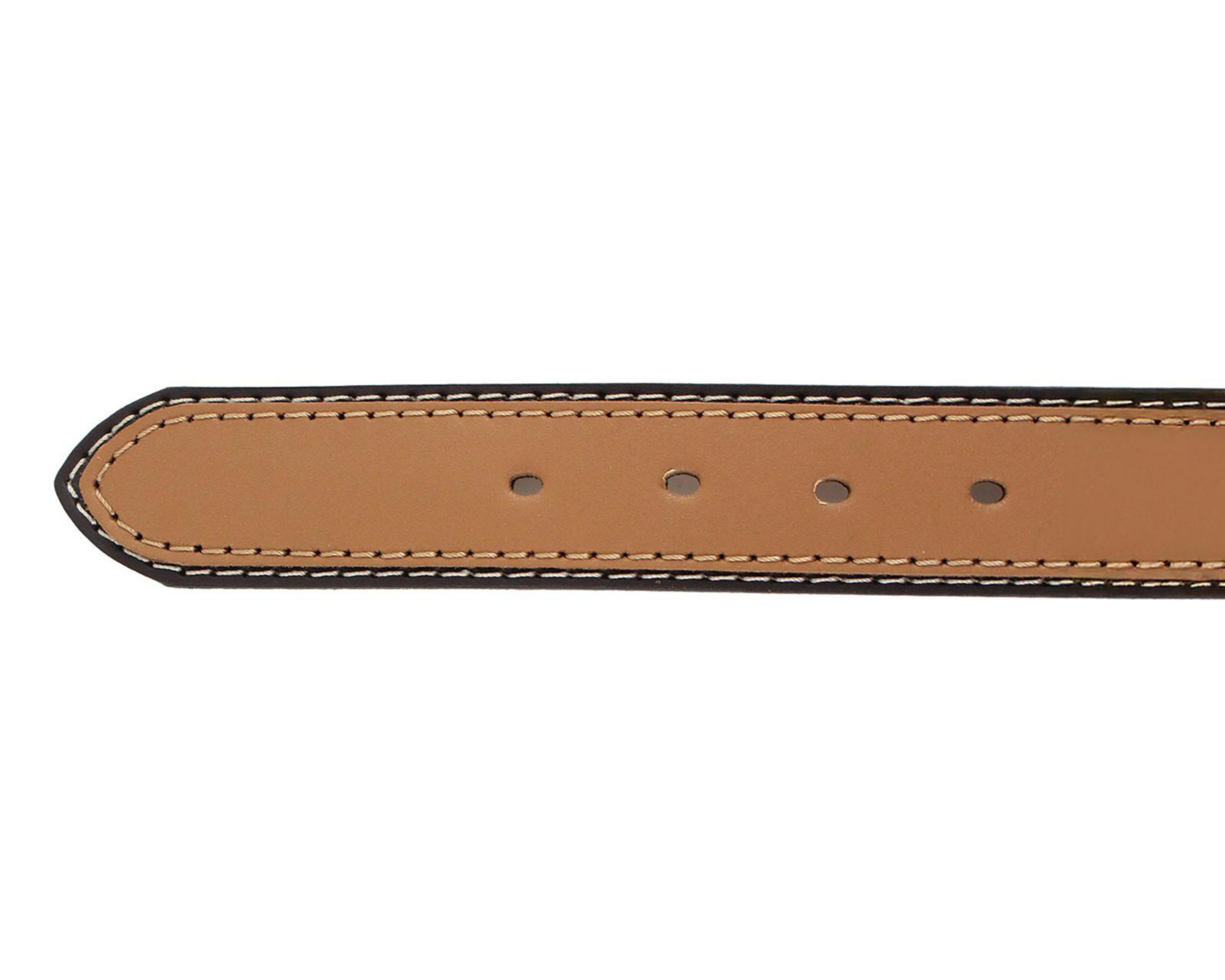 Foto 4 | Cinturón de Piel para Hombre Michel Domit Café