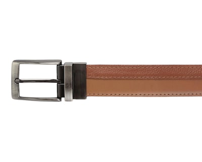 Foto 3 | Cinturón de Piel para Hombre Michel Domit Café