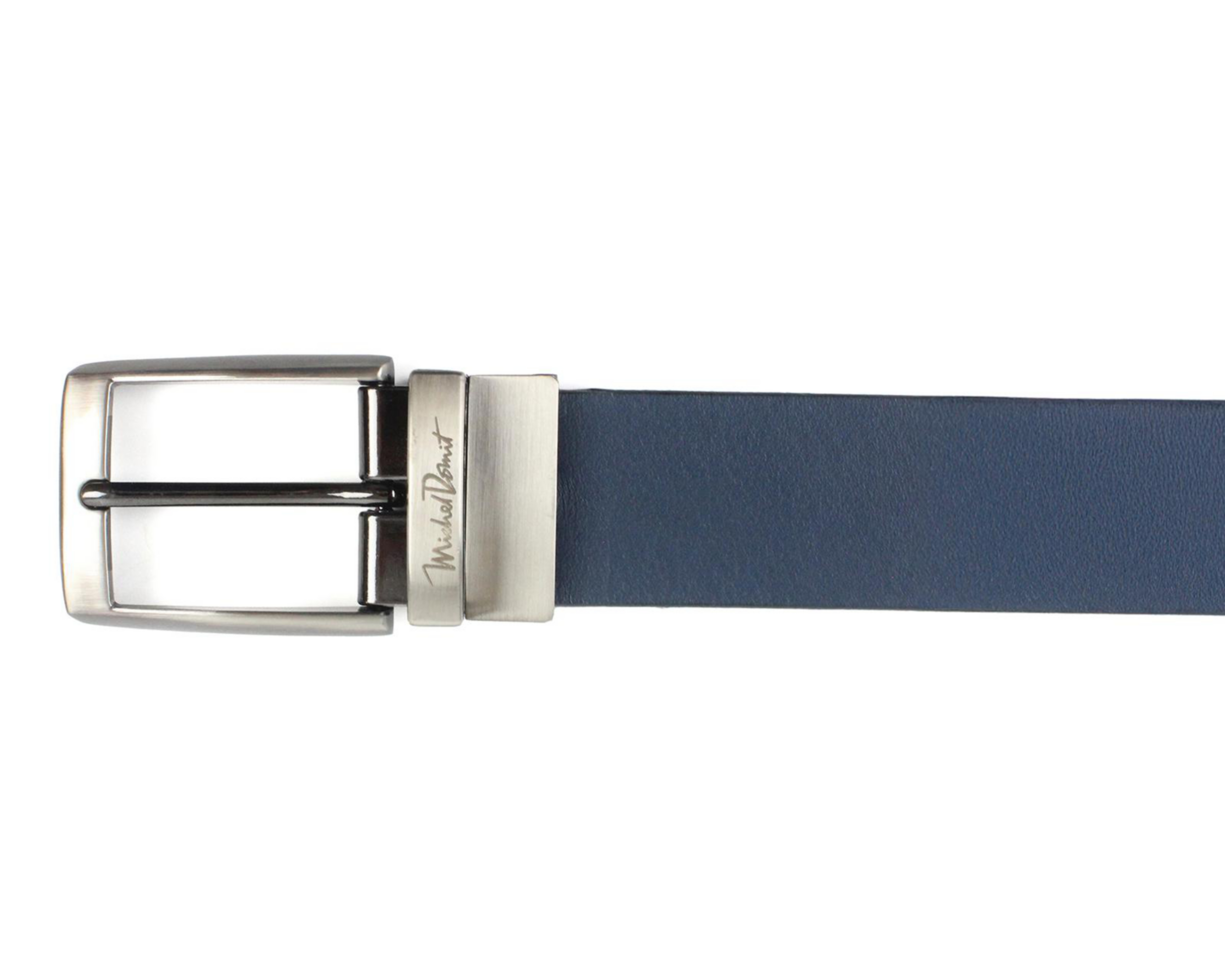 Foto 3 | Cinturón de Piel para Hombre Michel Domit Reversible