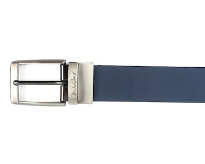 Foto 3 | Cinturón de Piel para Hombre Michel Domit Reversible