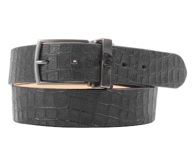 Foto 2 | Cinturón de Piel para Hombre Michel Domit Negro