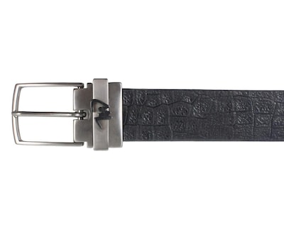 Foto 3 | Cinturón de Piel para Hombre Michel Domit Negro