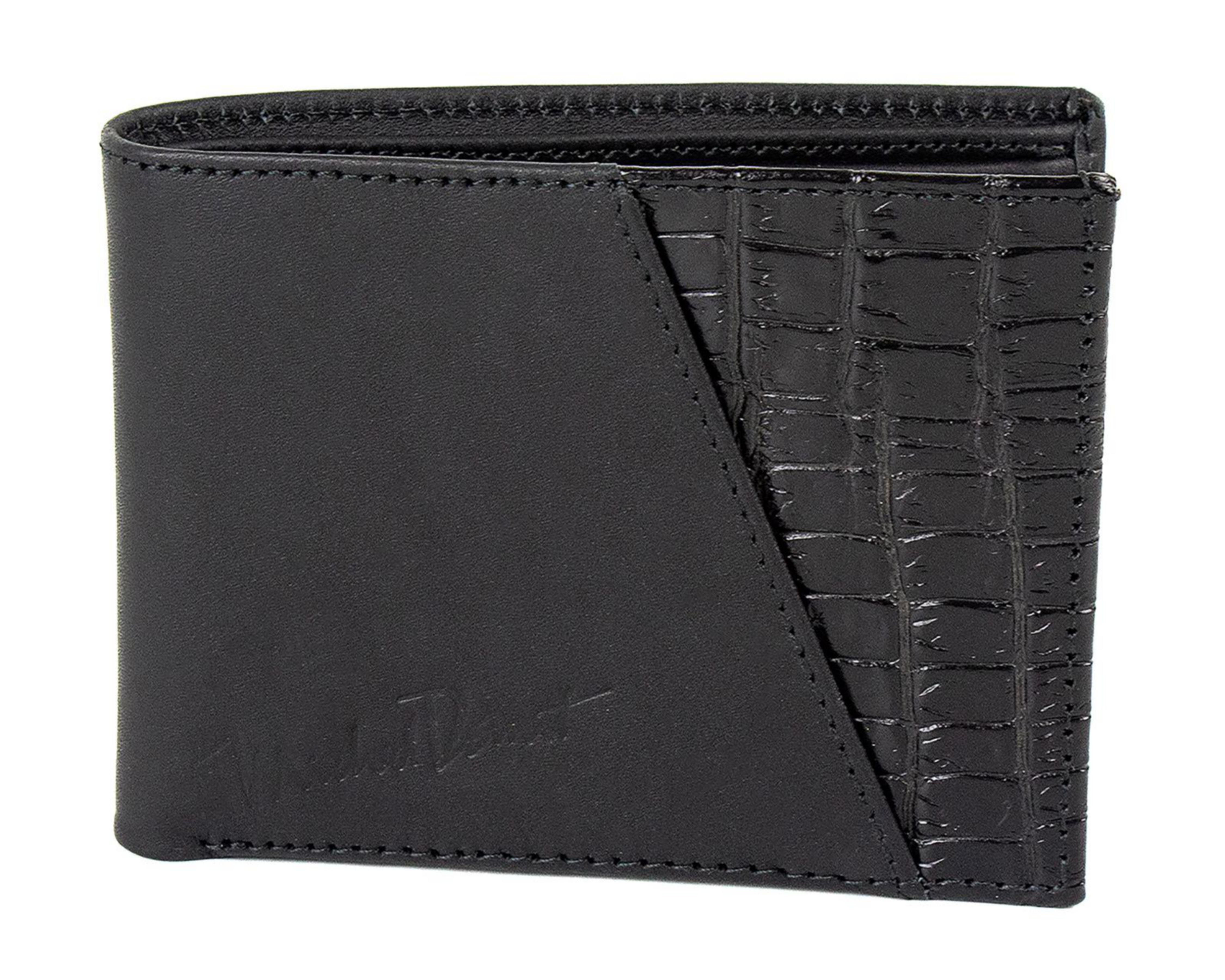 Foto 3 pulgar | Cartera de Piel para Hombre Michel Domit Negra
