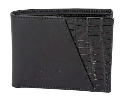 Foto 2 | Cartera de Piel para Hombre Michel Domit Negra