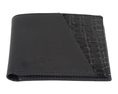 Foto 5 | Cartera de Piel para Hombre Michel Domit Negra