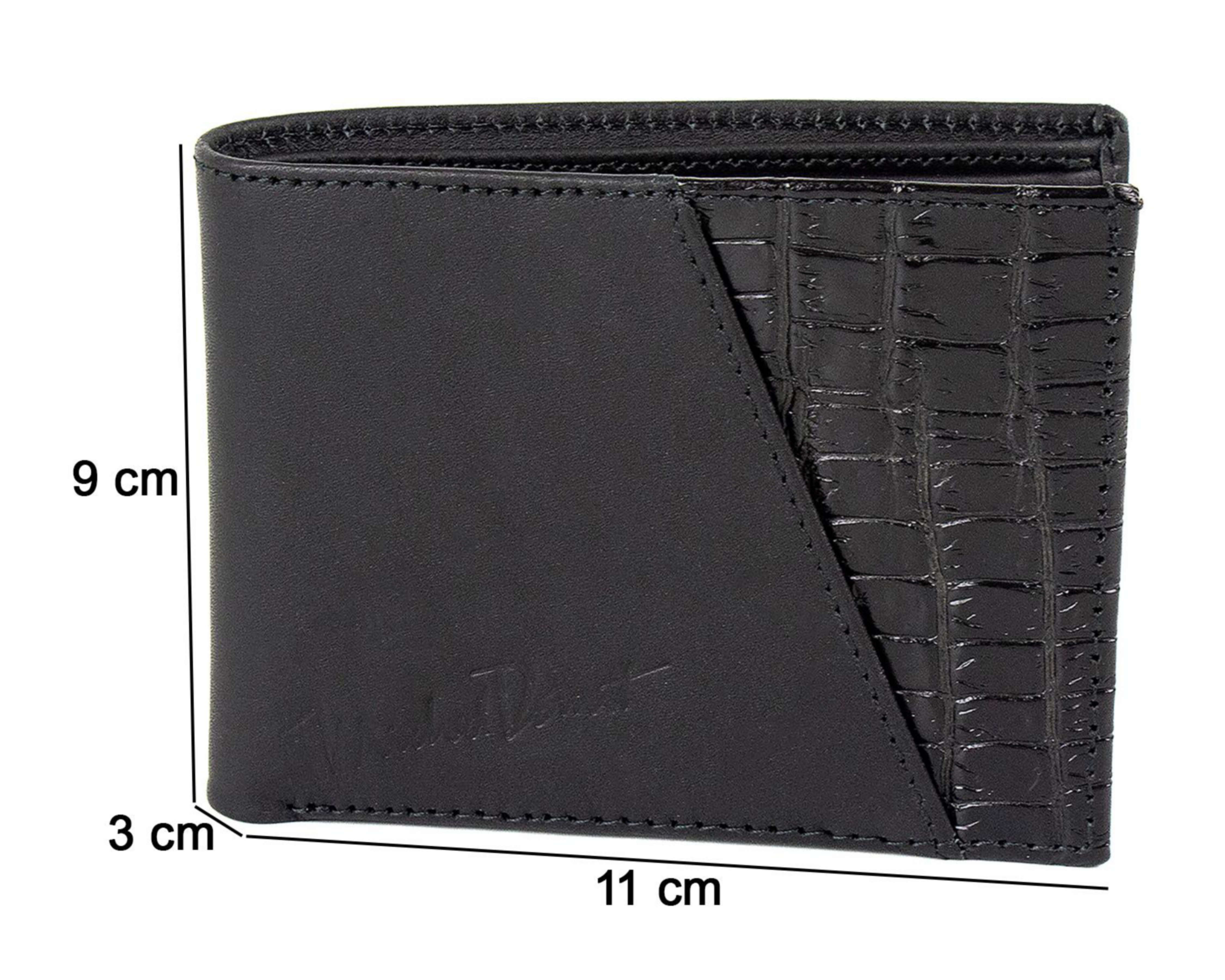 Foto 8 pulgar | Cartera de Piel para Hombre Michel Domit Negra