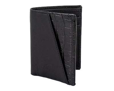 Foto 2 | Cartera de Piel para Hombre Michel Domit Negra