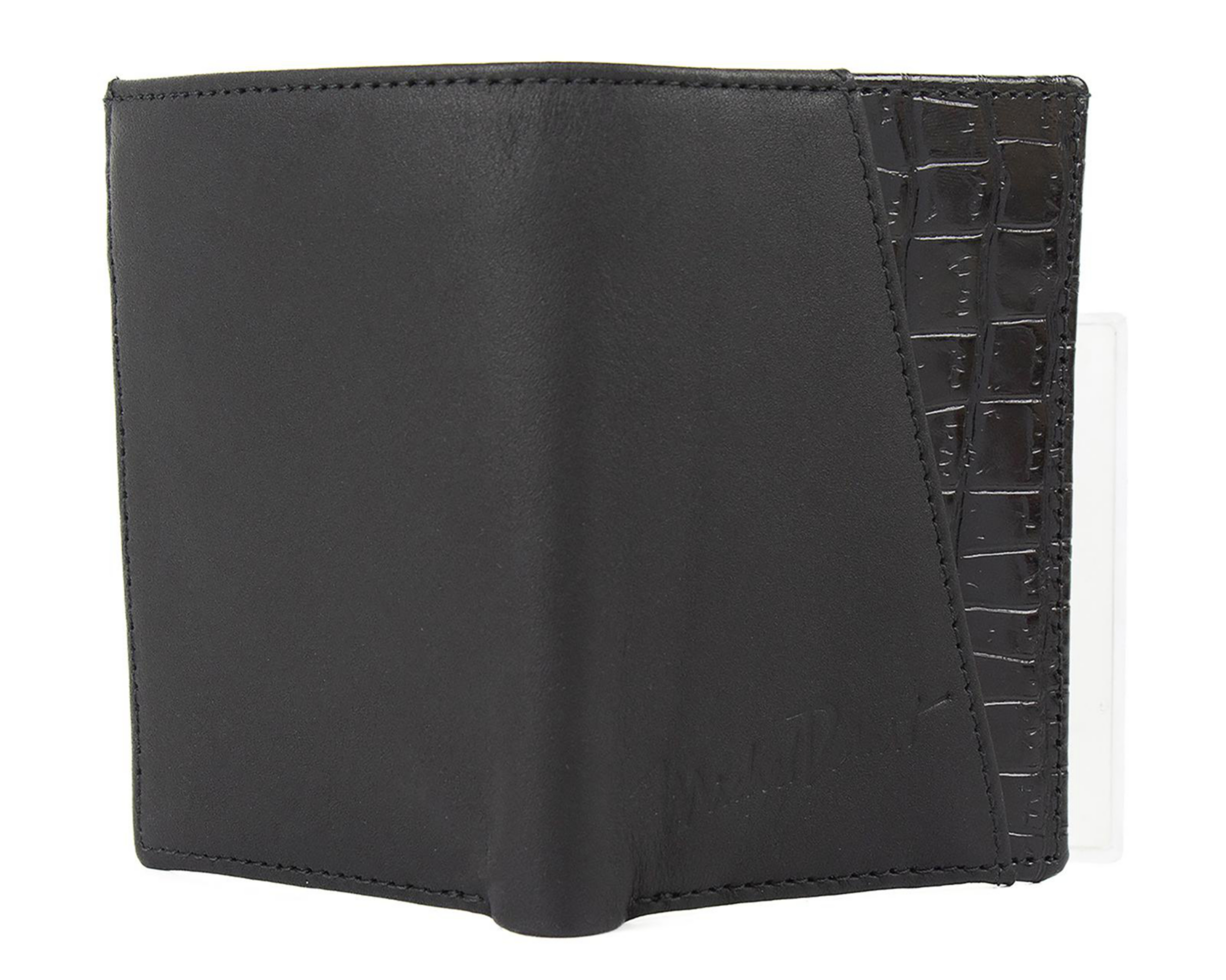 Foto 5 pulgar | Cartera de Piel para Hombre Michel Domit Negra