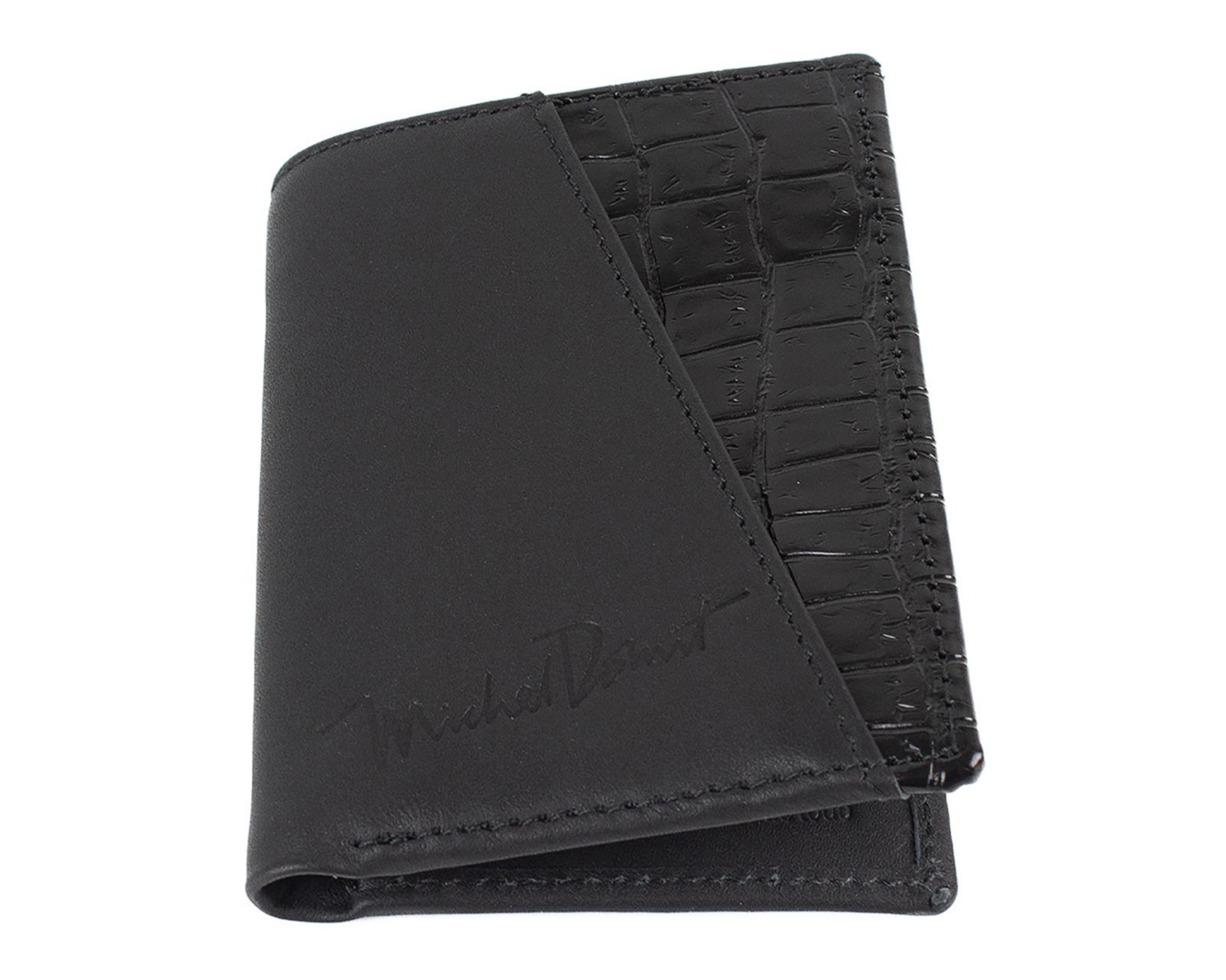 Foto 5 | Cartera de Piel para Hombre Michel Domit Negra