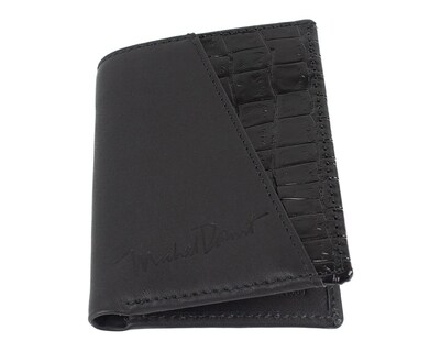 Foto 5 | Cartera de Piel para Hombre Michel Domit Negra