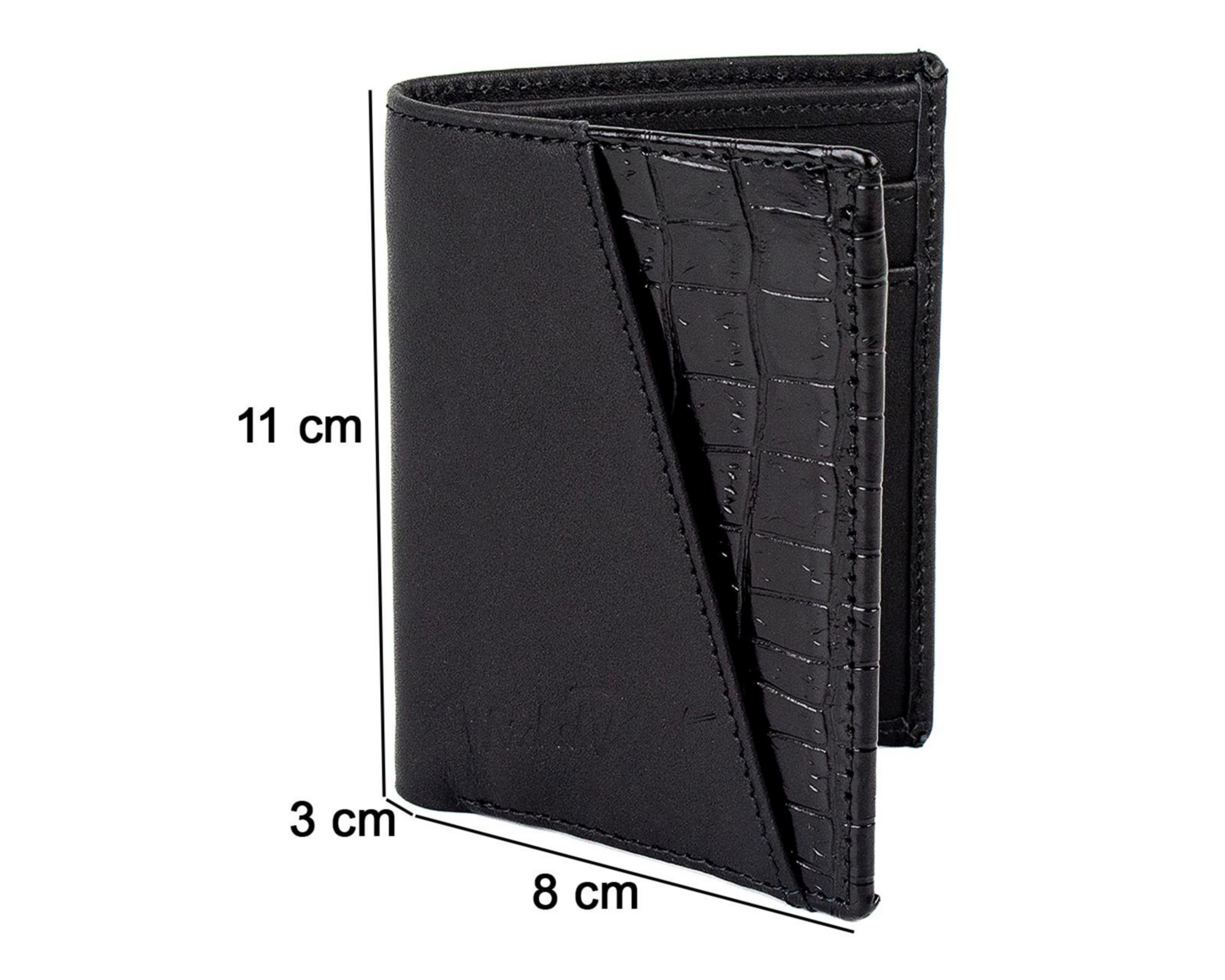 Foto 7 | Cartera de Piel para Hombre Michel Domit Negra