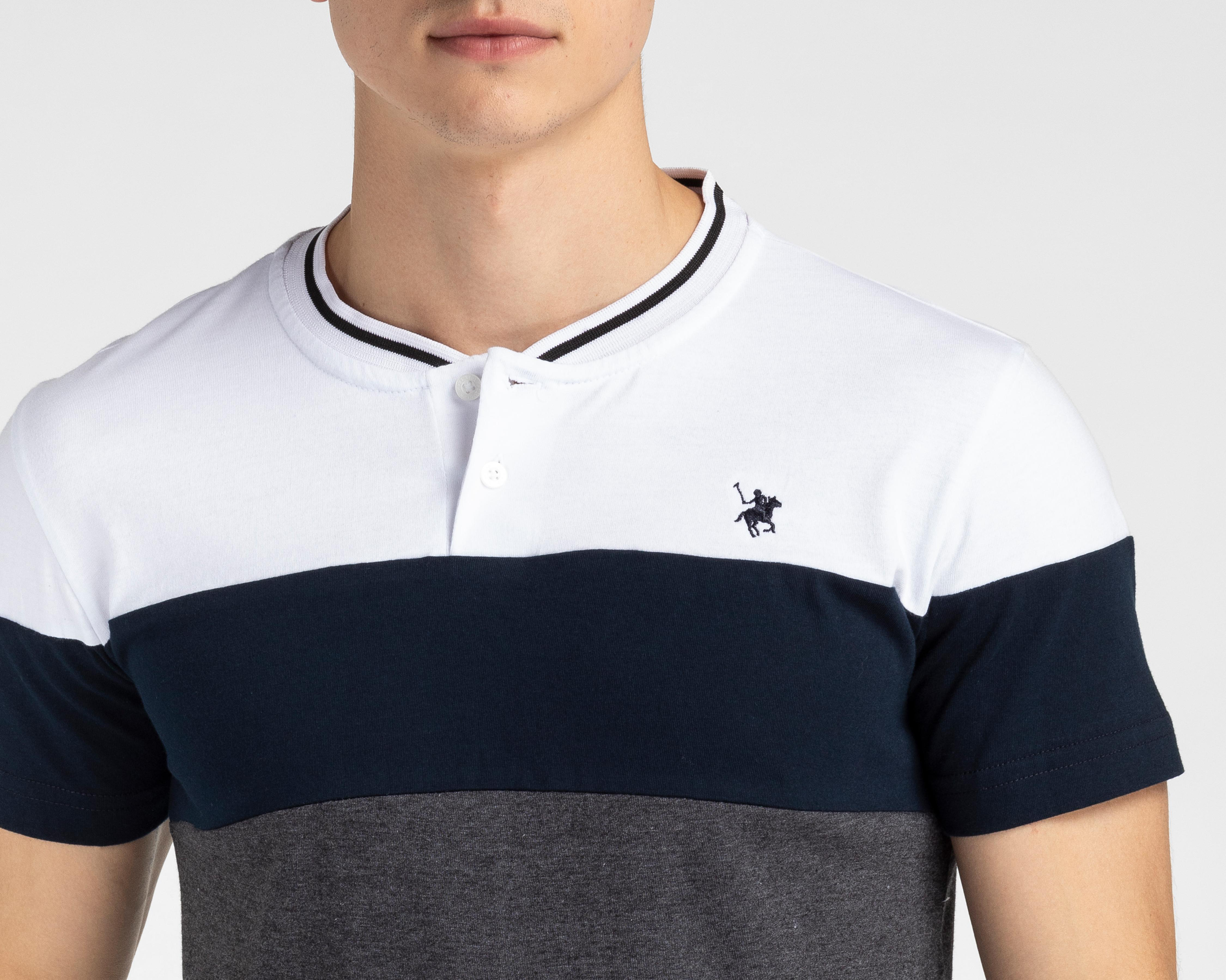 Foto 5 pulgar | Playera York Team Polo Club Cuello V