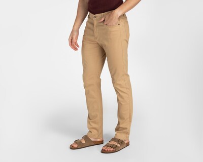 Foto 1 | Pantalón de Gabardina Lee Camel para Hombre