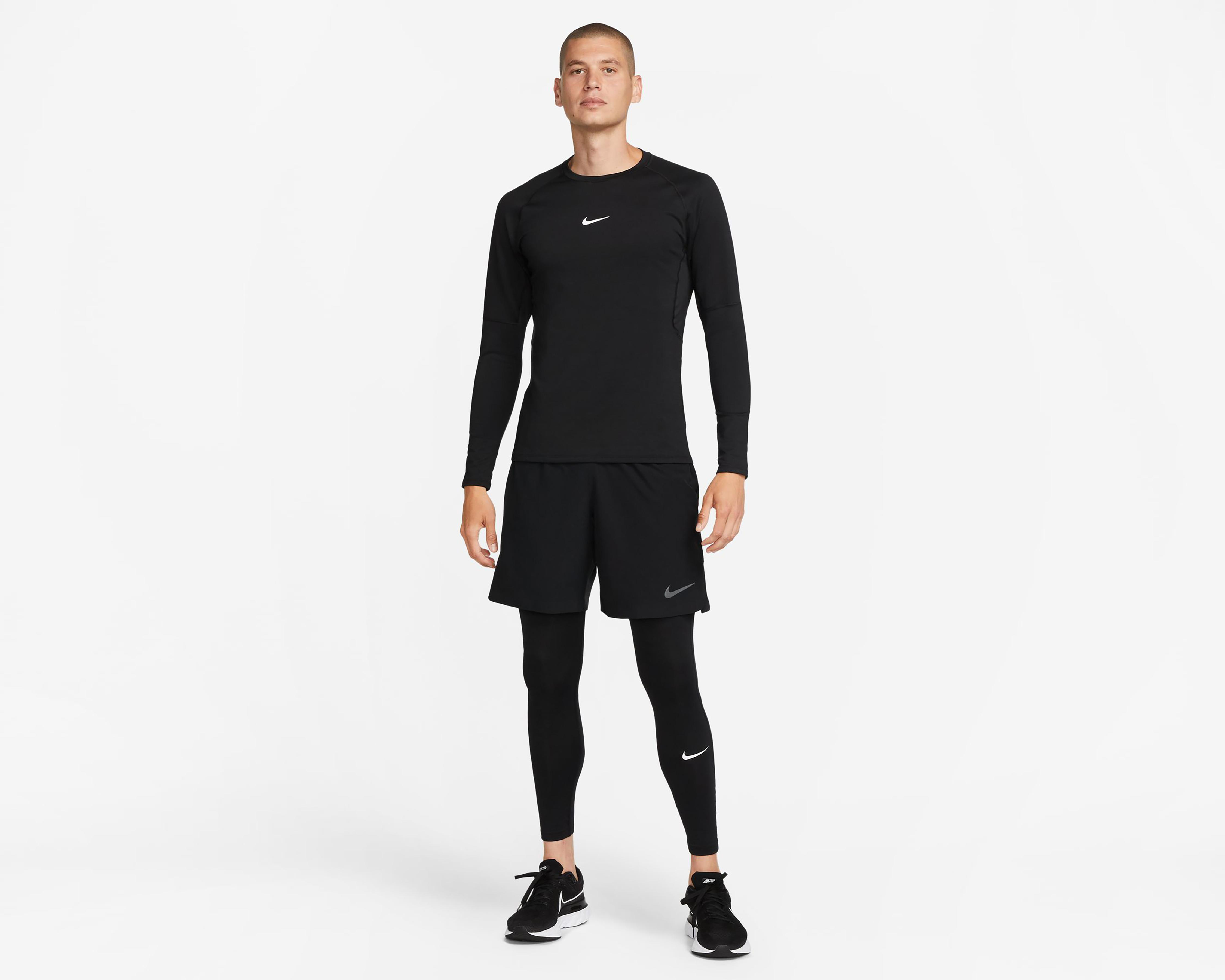 Foto 8 pulgar | Mallas Nike Dri-FIT Pro Warm de Entrenamiento