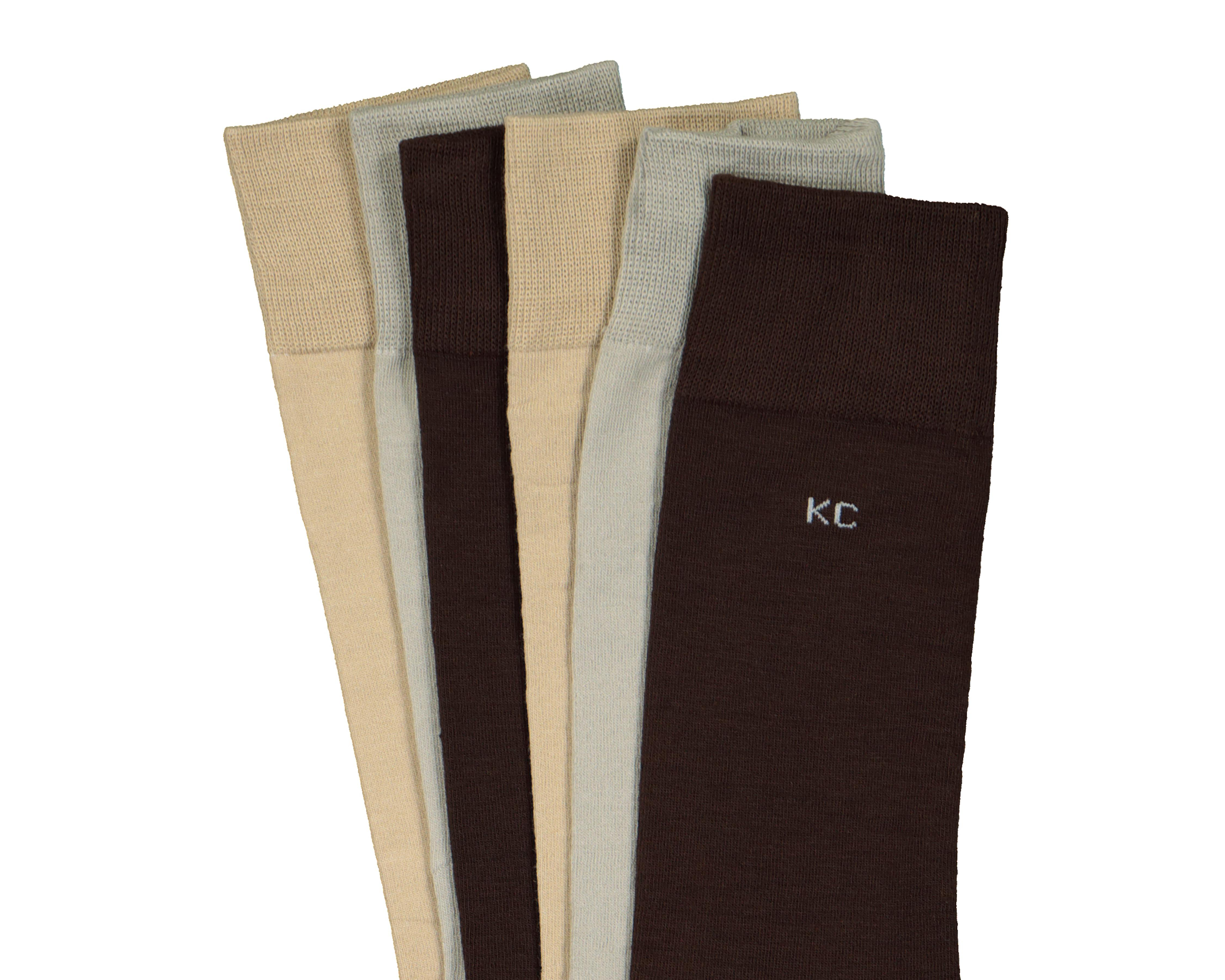 Foto 2 | Calcetas de Vestir Largas Kenneth Cole para Hombre 6 Pares