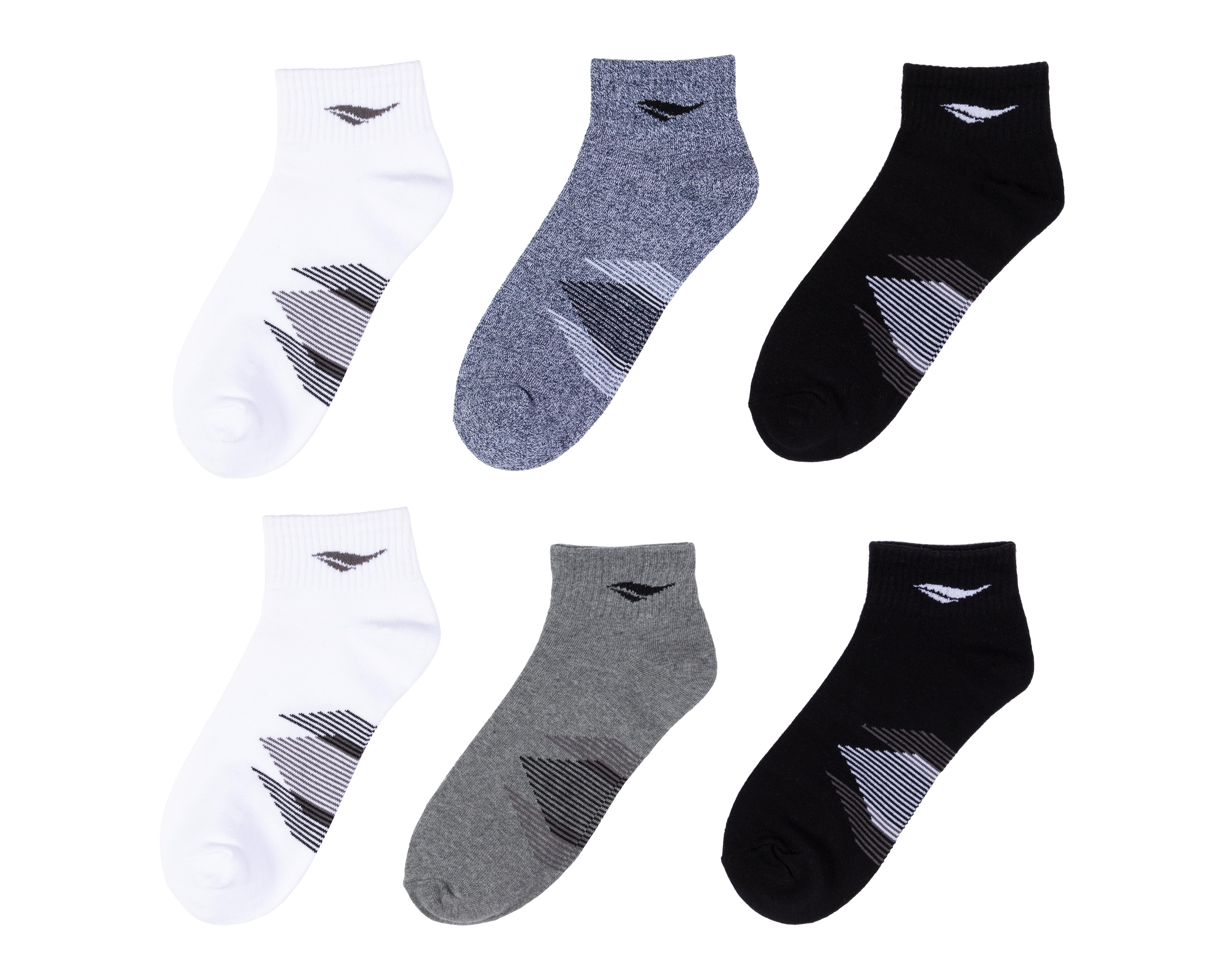 Foto 2 pulgar | Calcetas Deportivas Sportline para Hombre 6 Pares