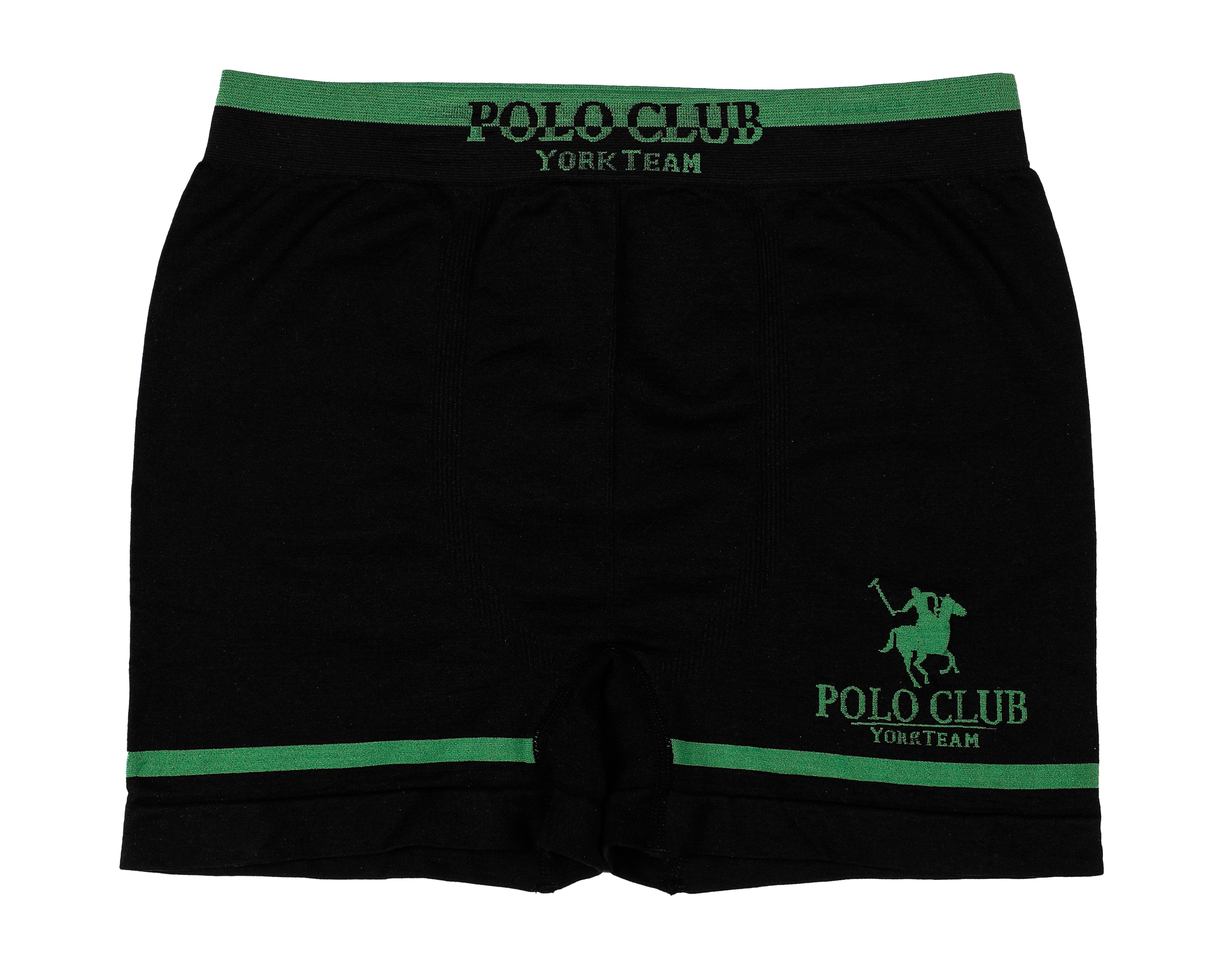 Foto 4 pulgar | Bóxer Corto York Team Polo Club para Hombre 4 Piezas