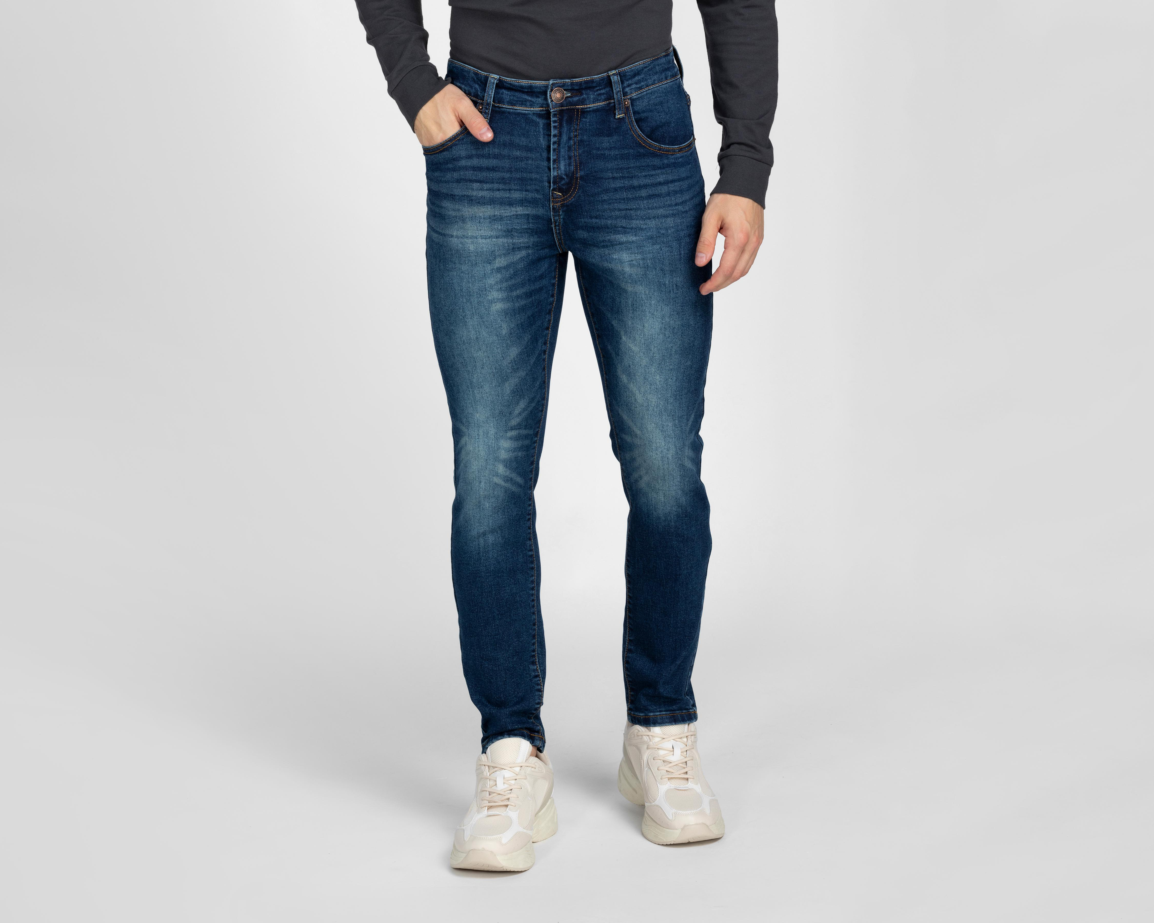 Foto 2 pulgar | Jeans Skinny Forever 21 para Hombre