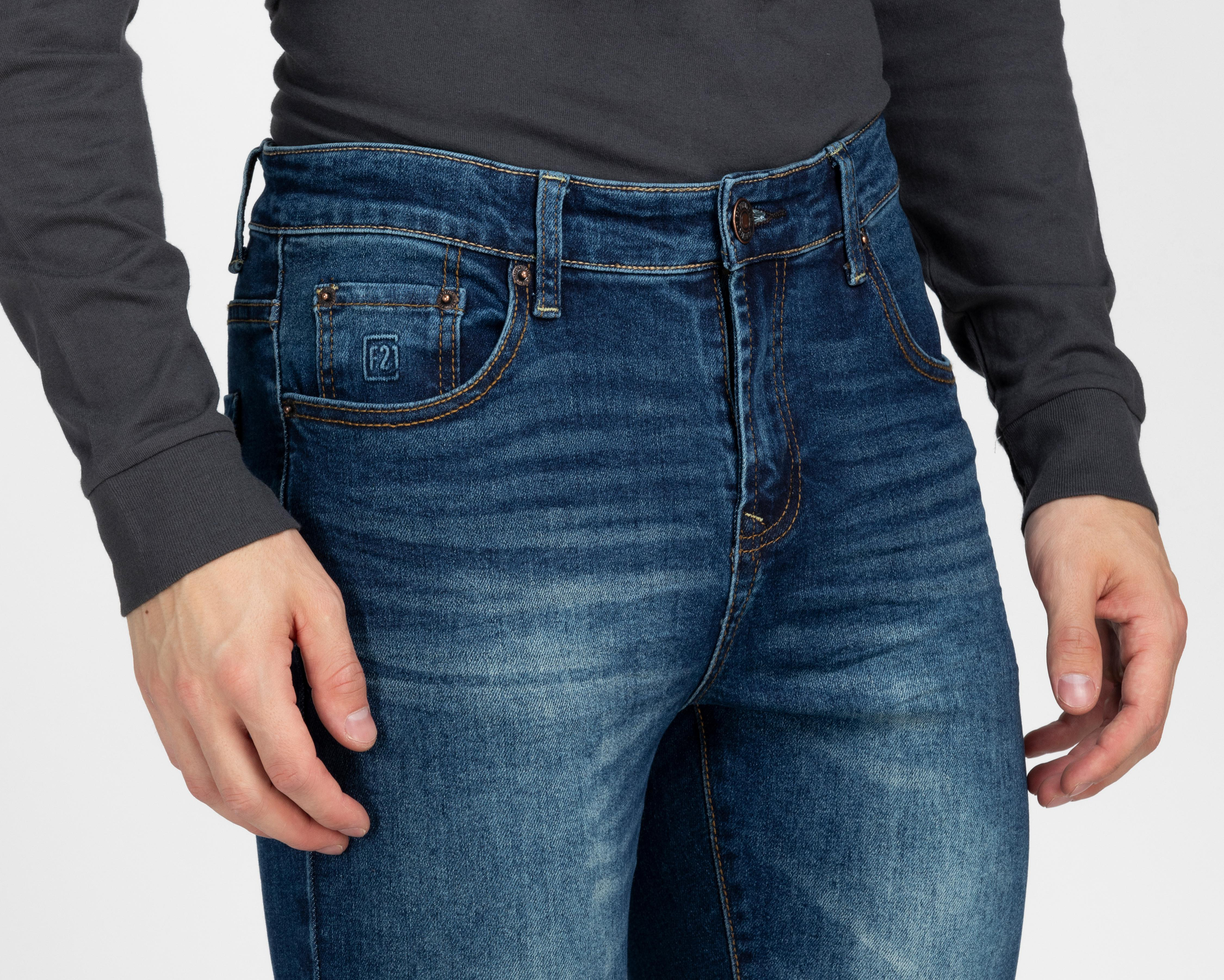 Foto 4 pulgar | Jeans Skinny Forever 21 para Hombre