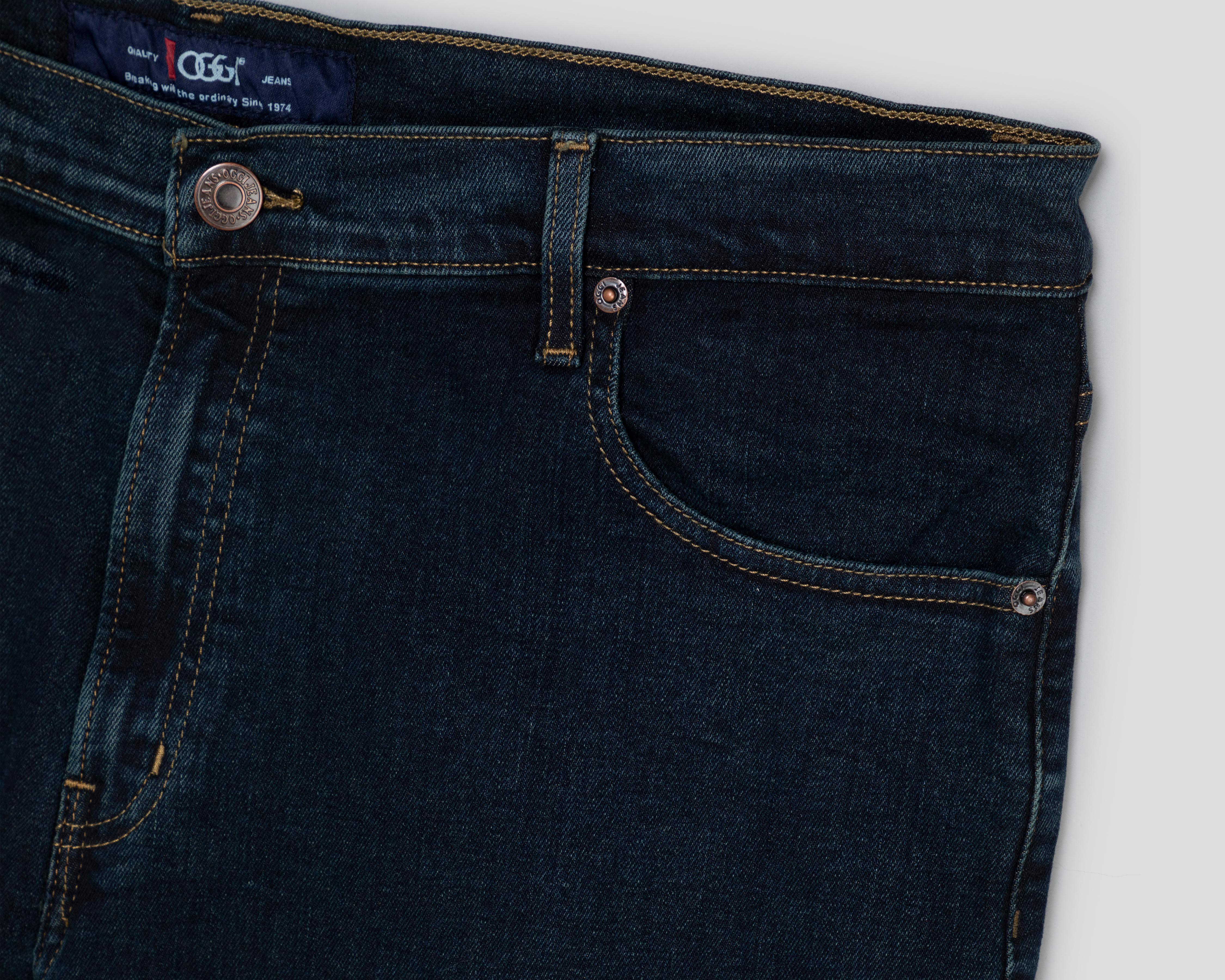 Foto 4 pulgar | Jeans Slim Oggi Iron Sky Carbon para Hombre
