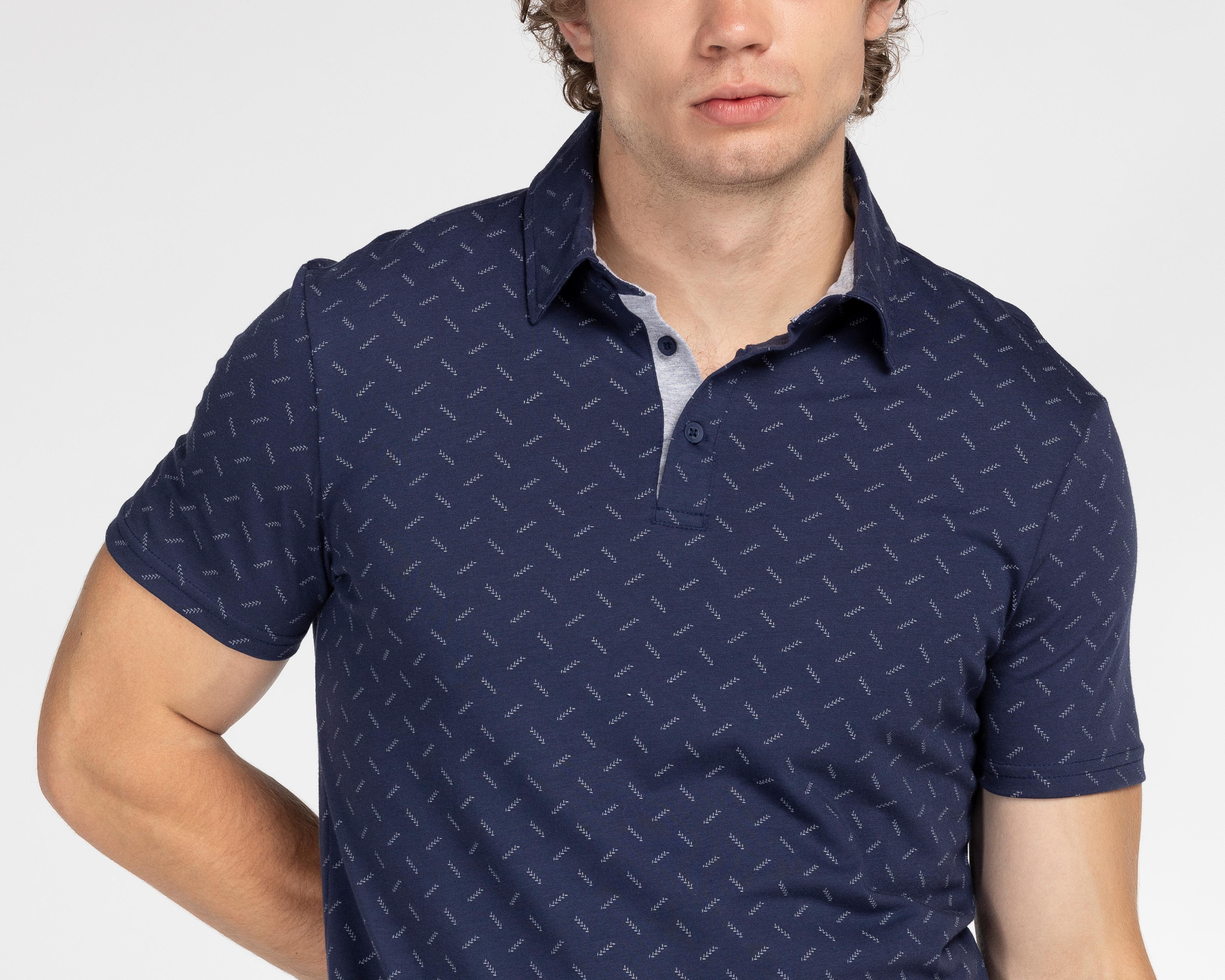 Foto 5 pulgar | Playera Refill Cuello Polo