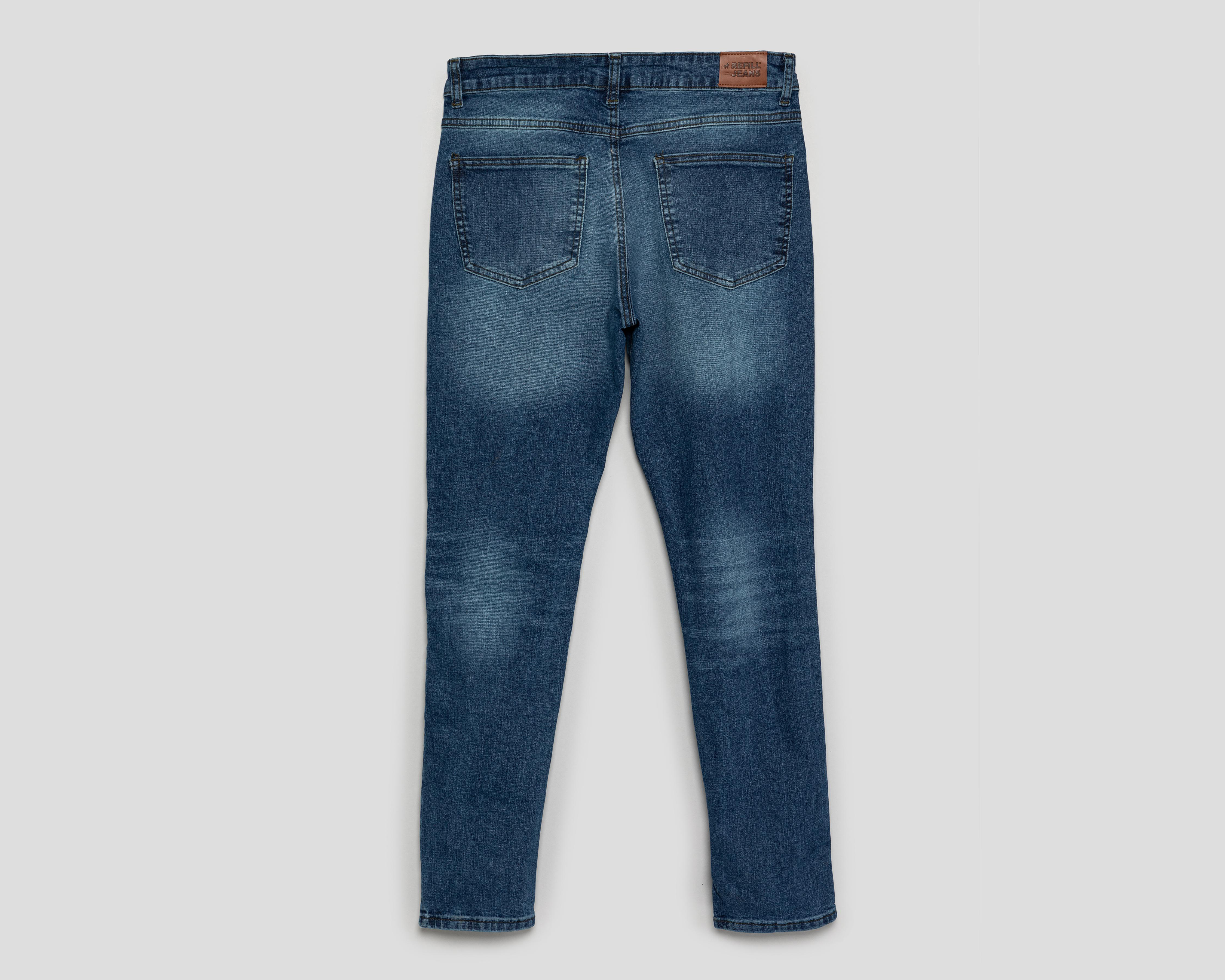 Foto 3 pulgar | Jeans Slim Refill para Hombre