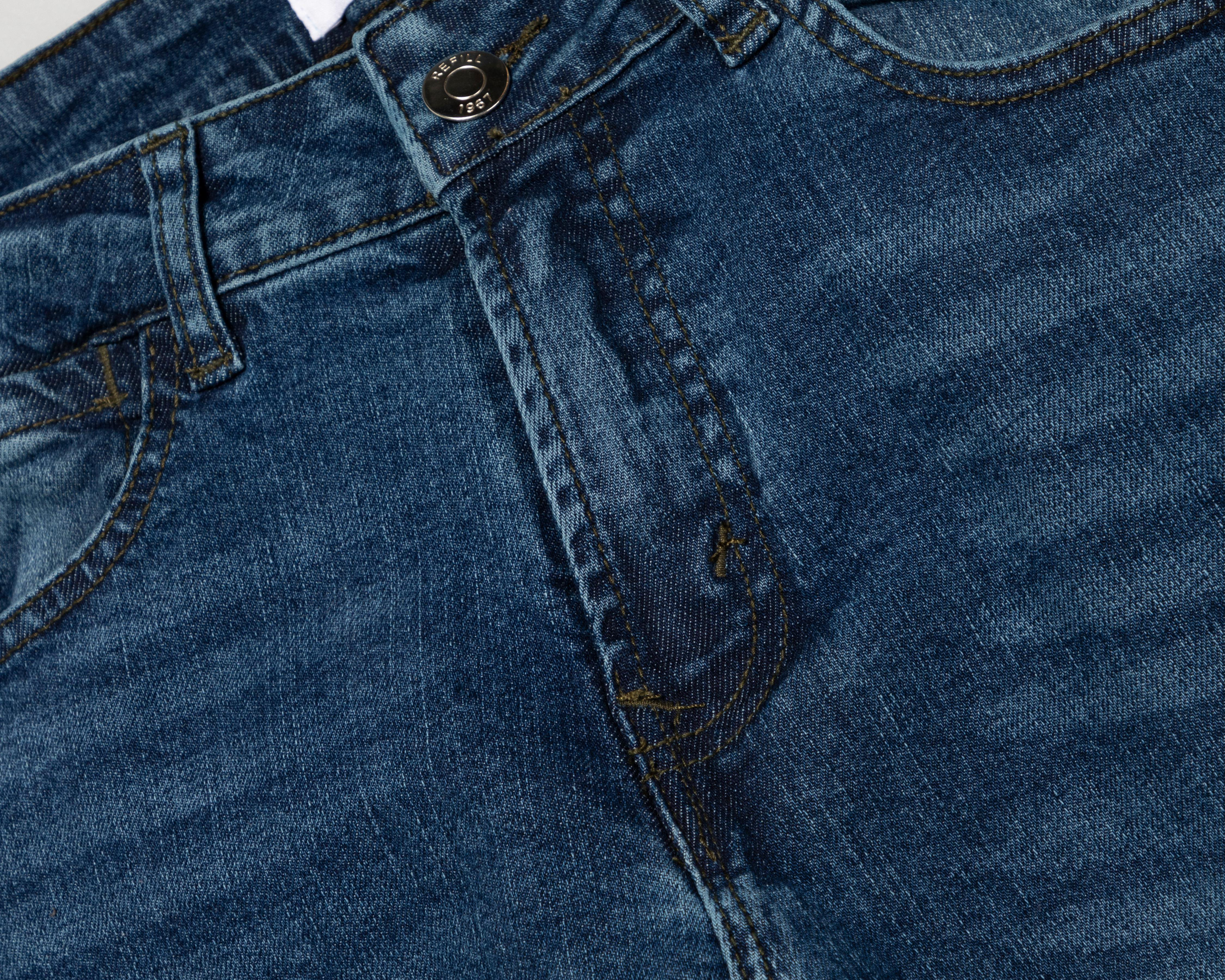 Foto 4 pulgar | Jeans Slim Refill para Hombre