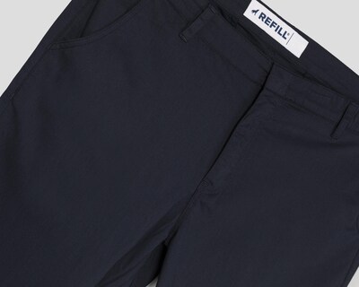 Foto 3 | Pantalón Chino Refill Azul Marino para Hombre