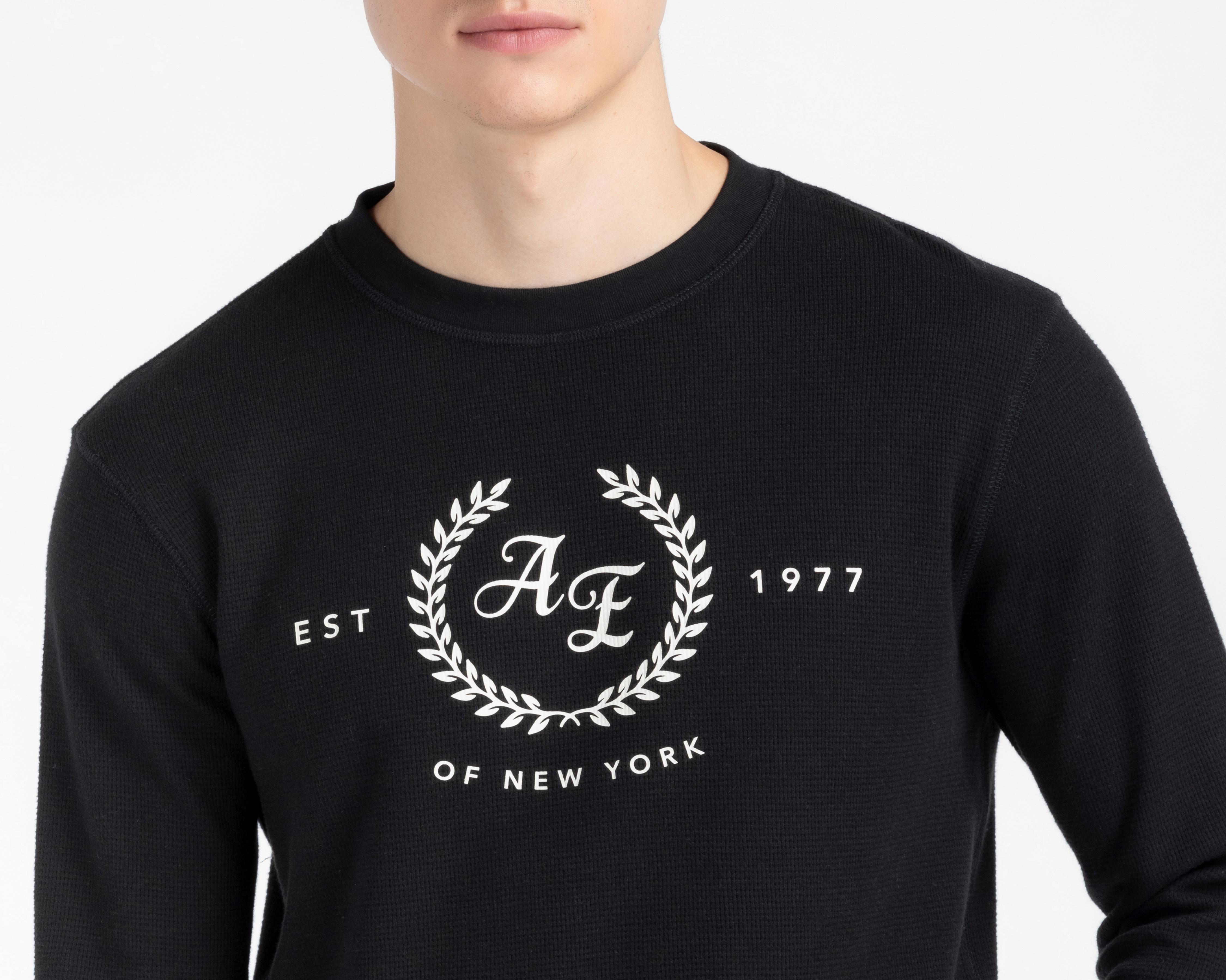 Foto 4 pulgar | Playera American Eagle Cuello Redondo