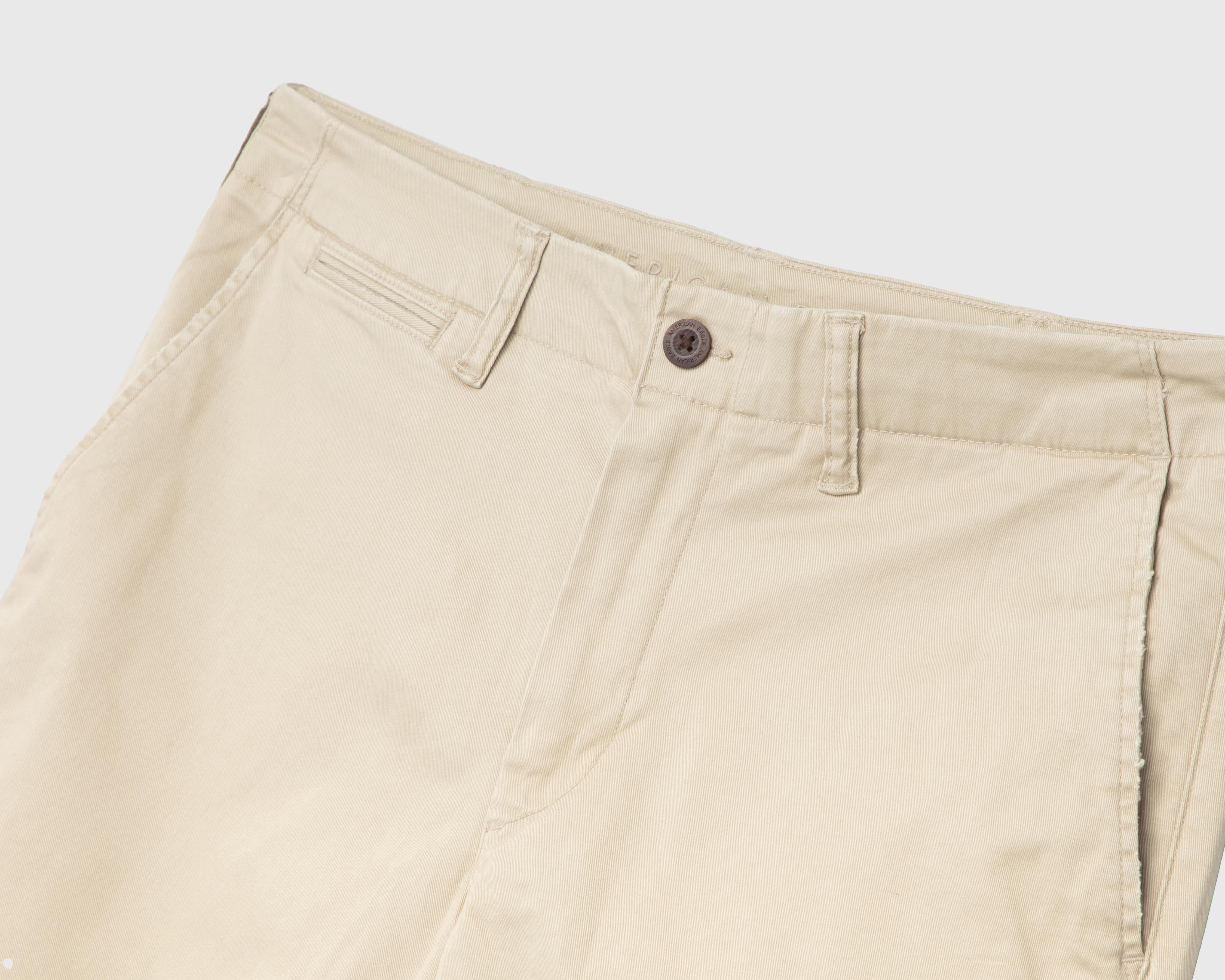 Foto 4 pulgar | Pantalón Chino American Eagle Lived-In Khaki para Hombre