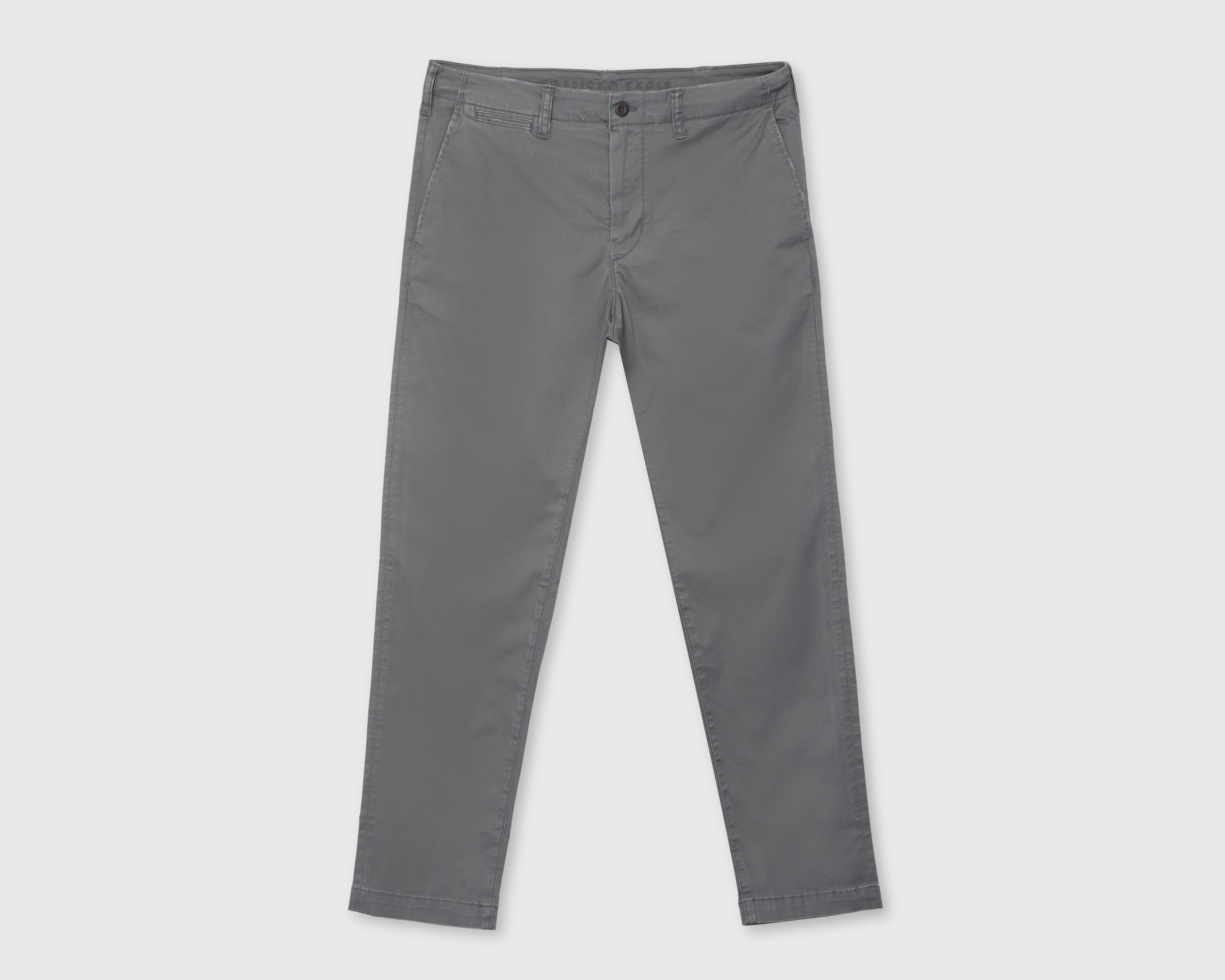 Pantalón Chino American Eagle Lived-In Khaki para Hombre