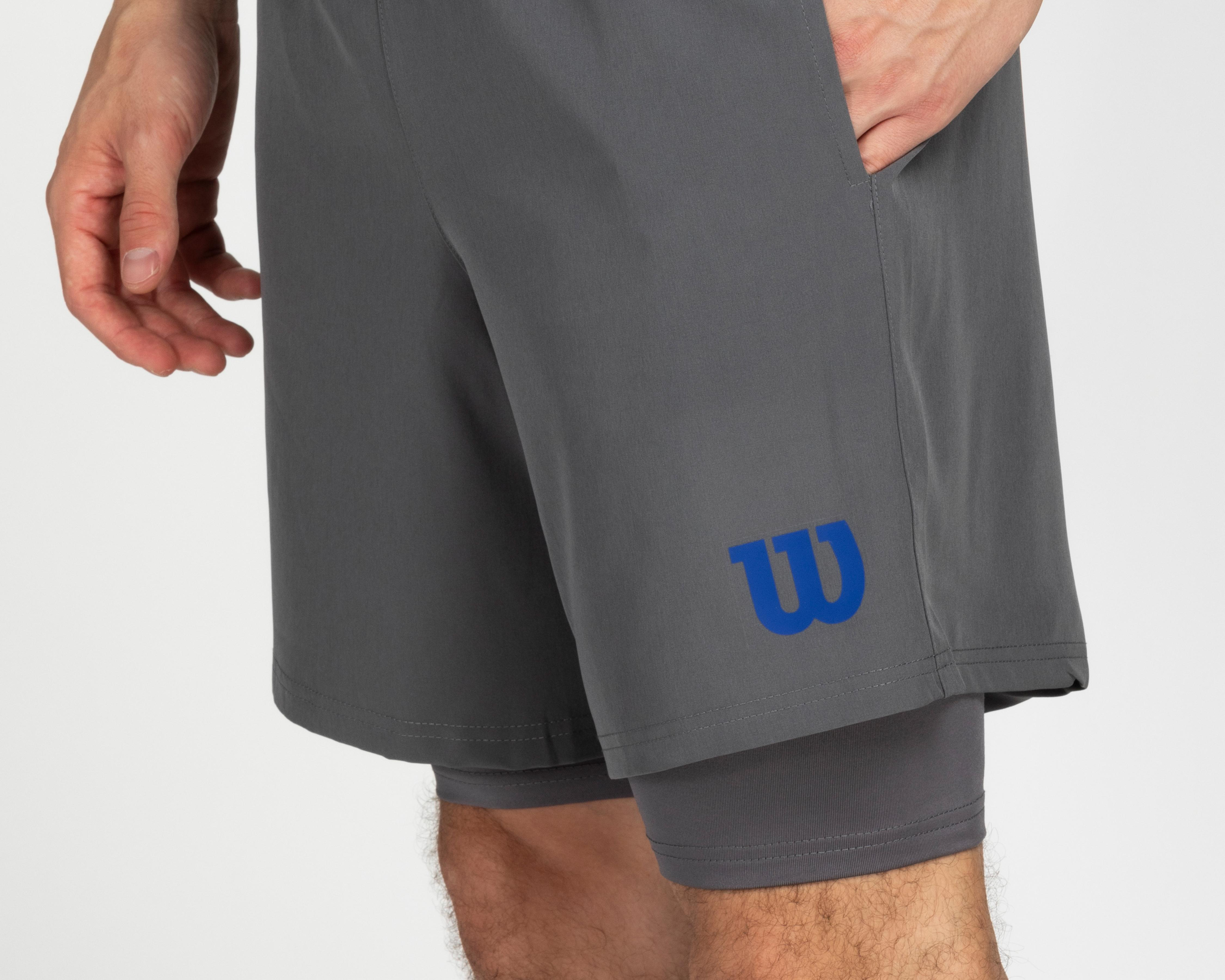Foto 4 pulgar | Short Biker Wilson para Hombre