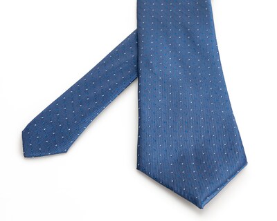 Foto 2 | Corbata de Puntos Wall Street Azul