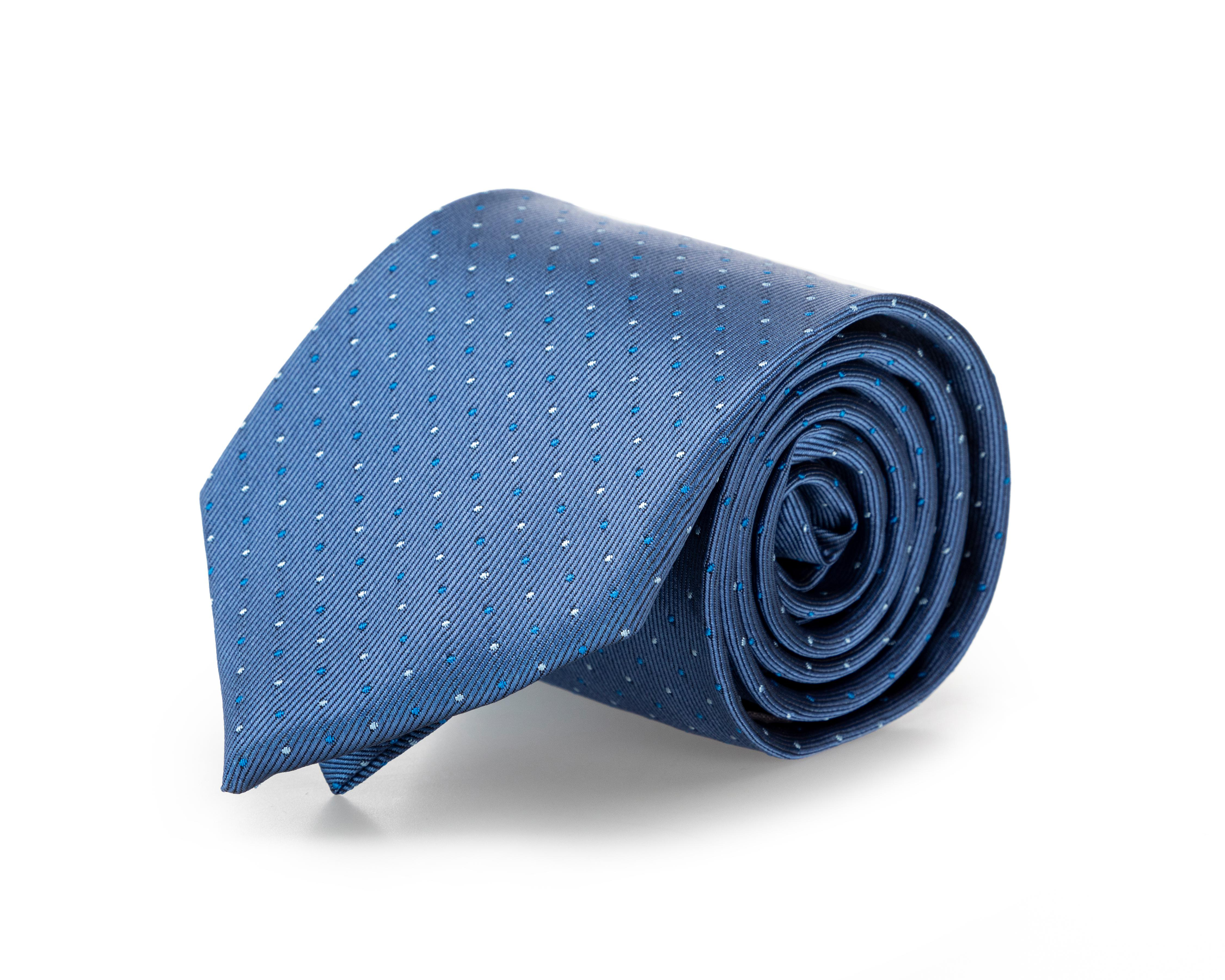 Foto 3 | Corbata de Puntos Wall Street Azul