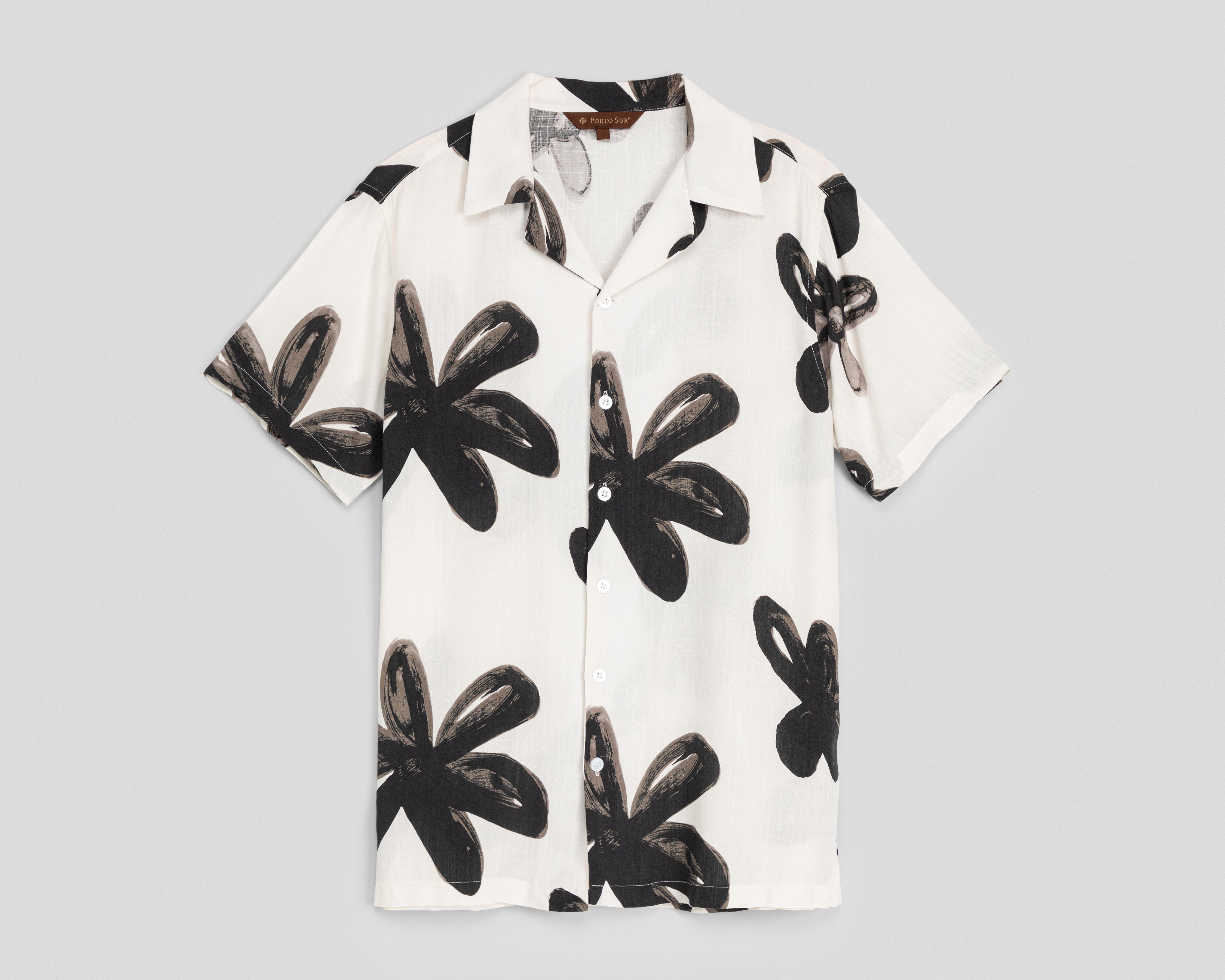 Foto 2 pulgar | Camisa Casual Porto Sur Regular Fit Estampado Floral