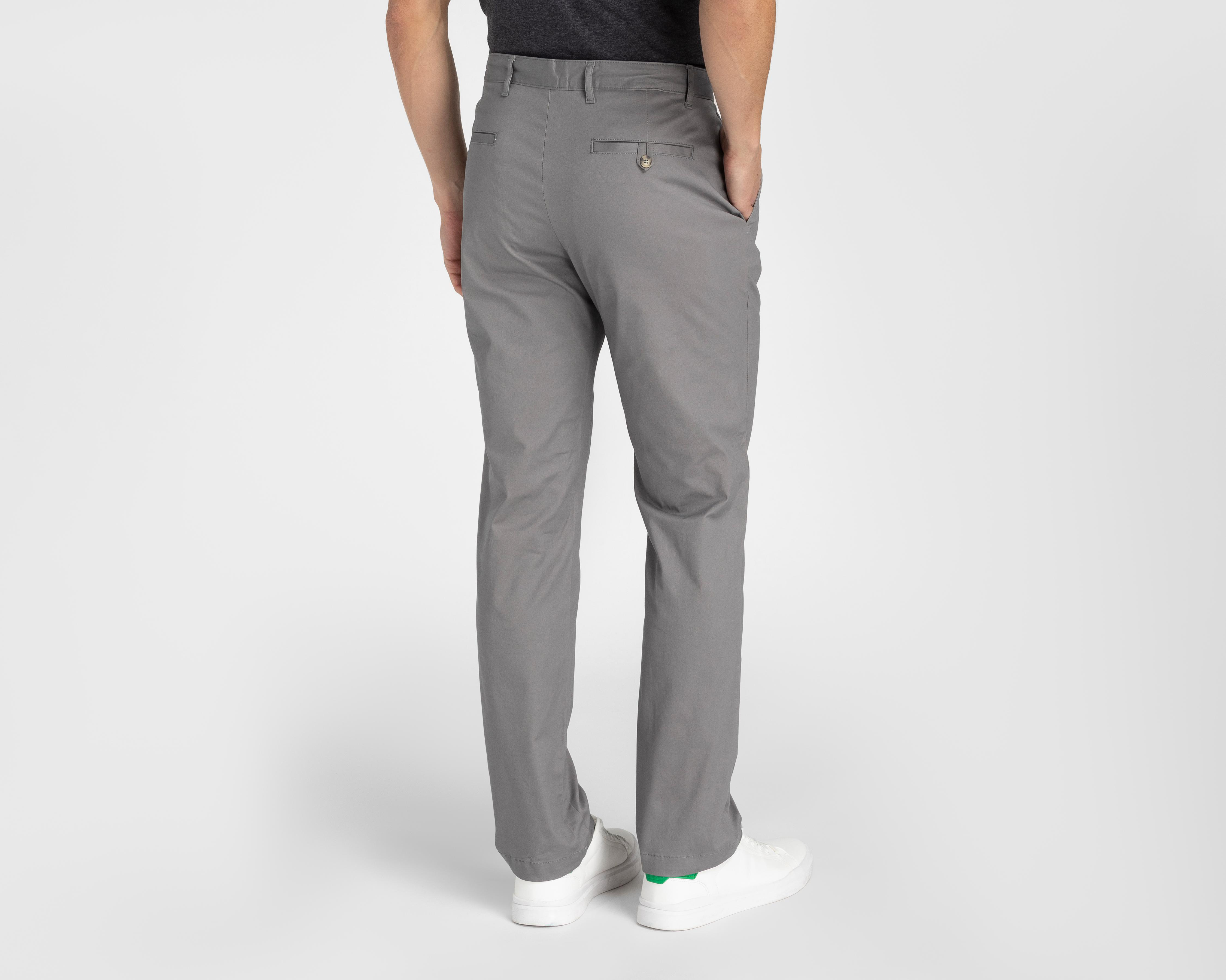 Foto 4 pulgar | Pantalón Chino Porto Sur Gris para Hombre