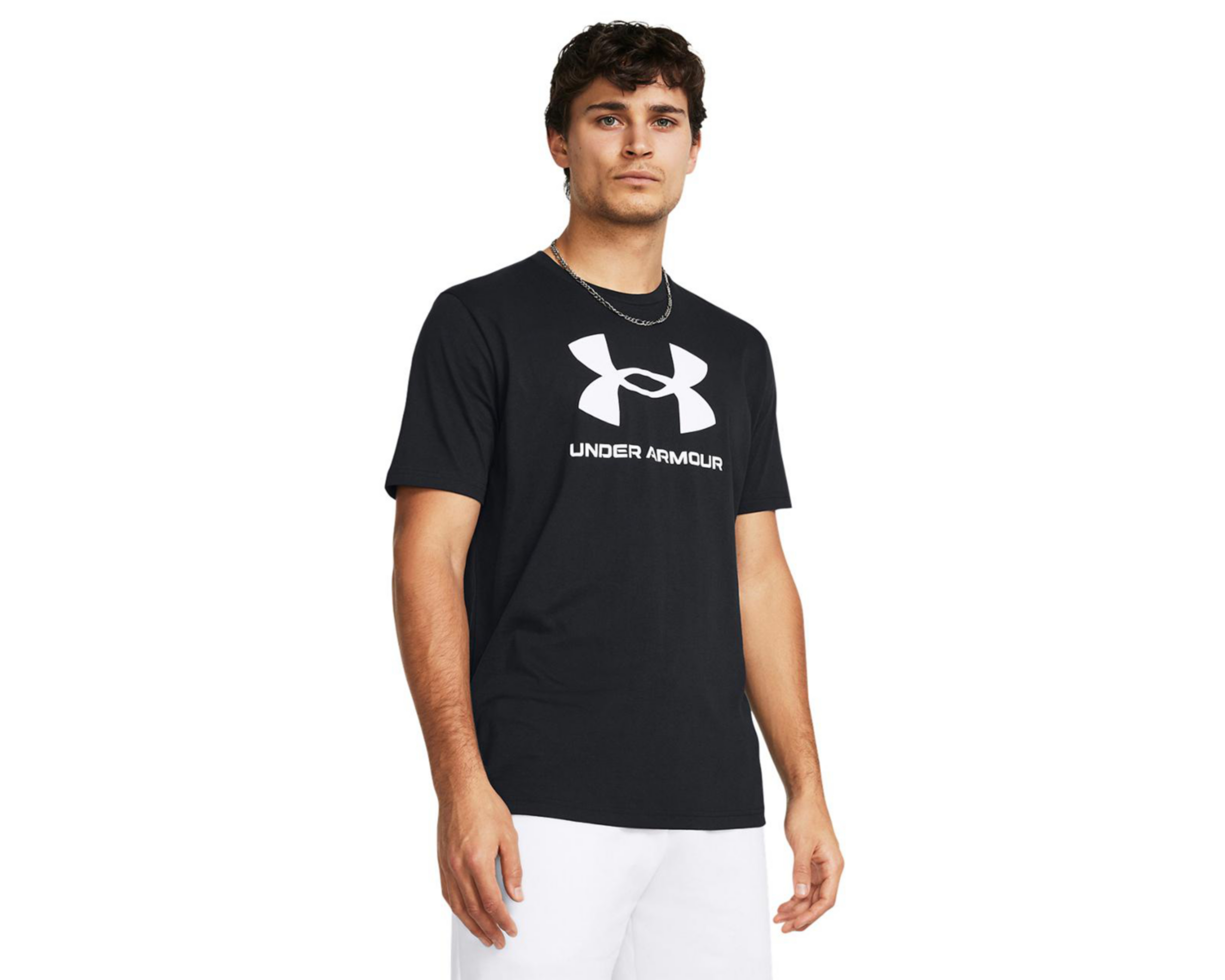 Playera Deportiva Under Armour Logo para Hombre $369
