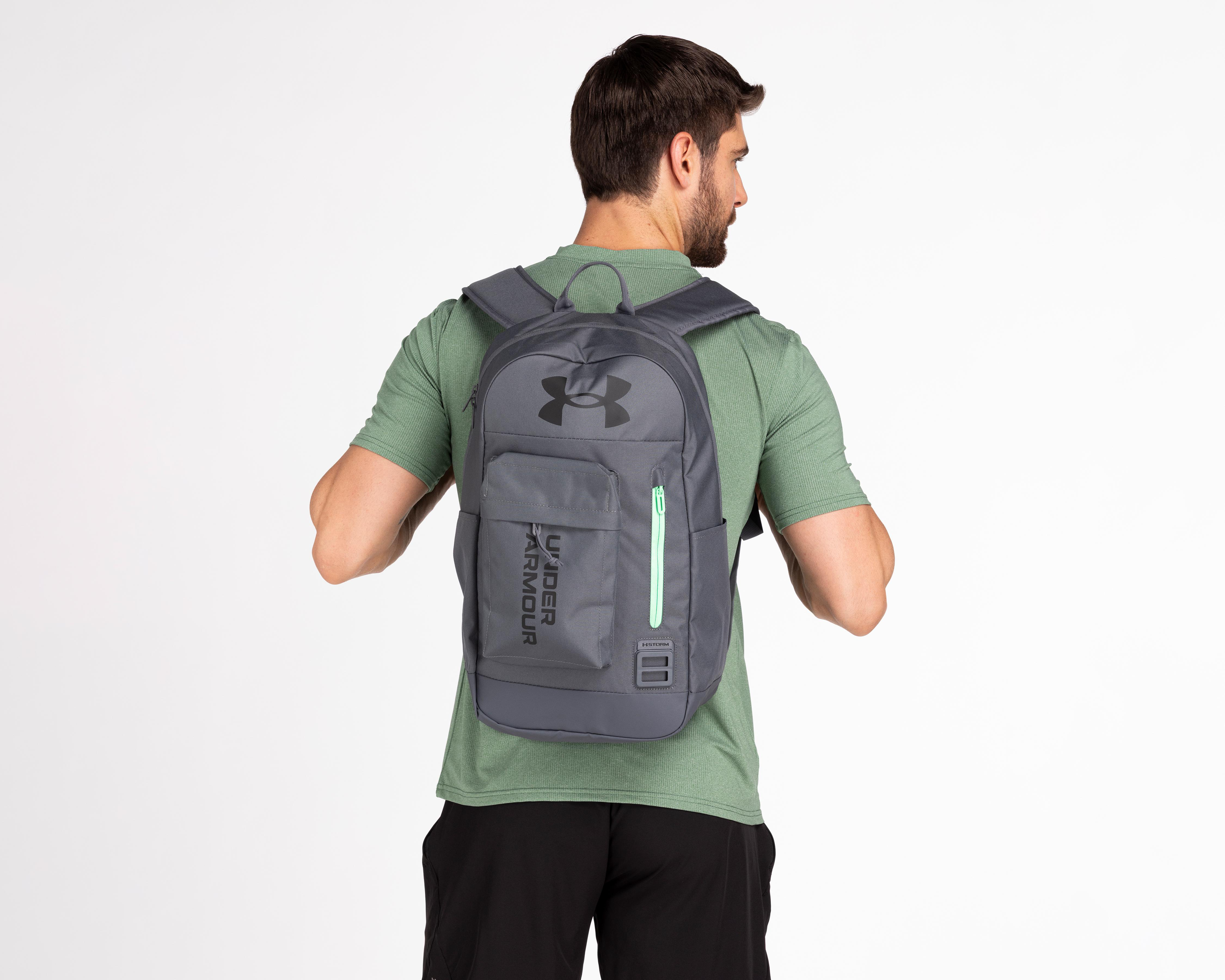 Foto 9 pulgar | Mochila Deportiva Under Armour Gris